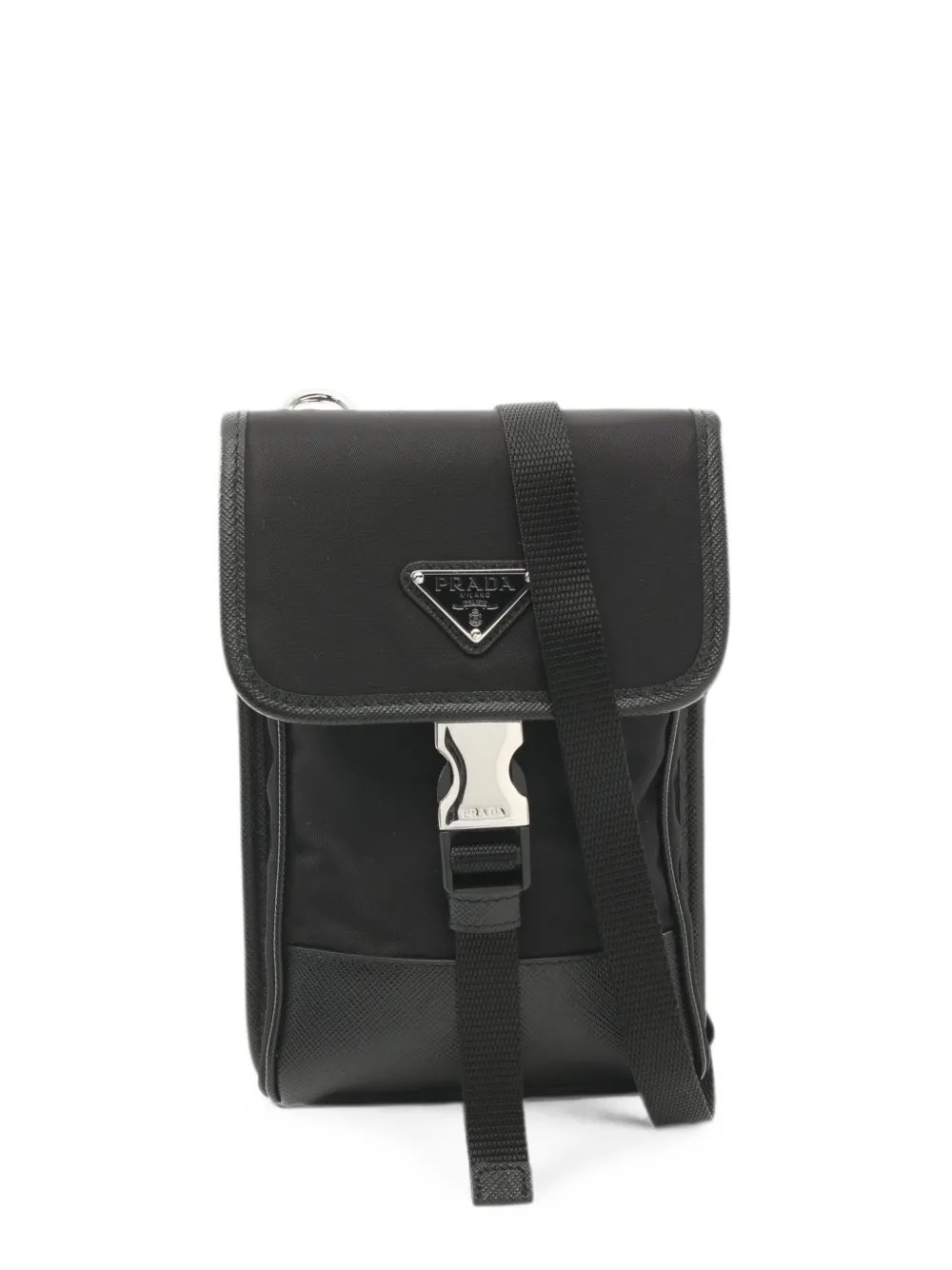 Tessuto Saffiano mini shoulder bag