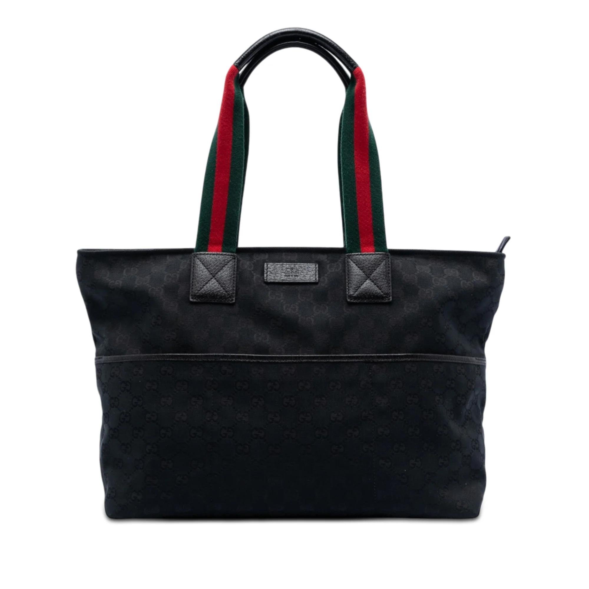 Leather tote