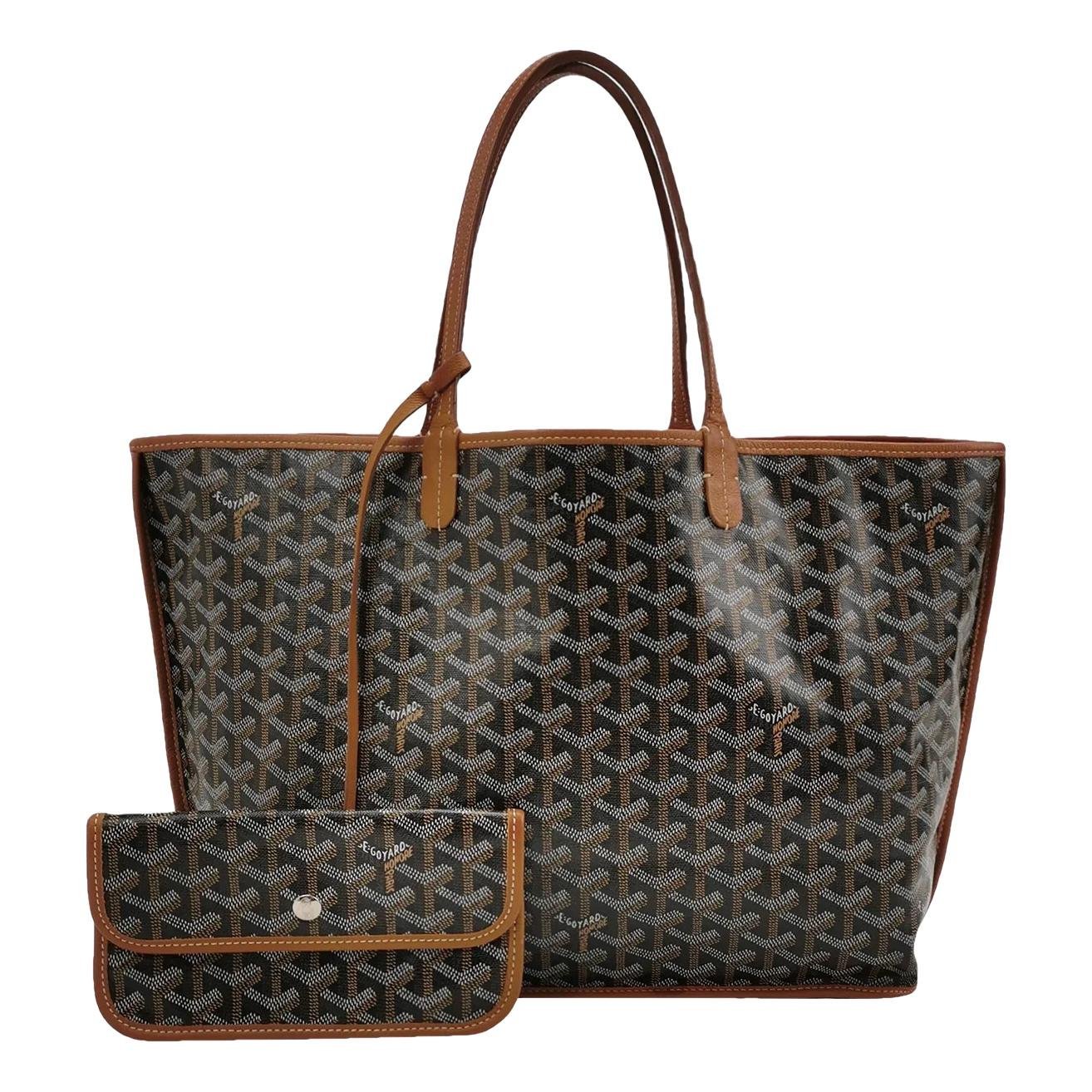 Goyard Anjou leather bag