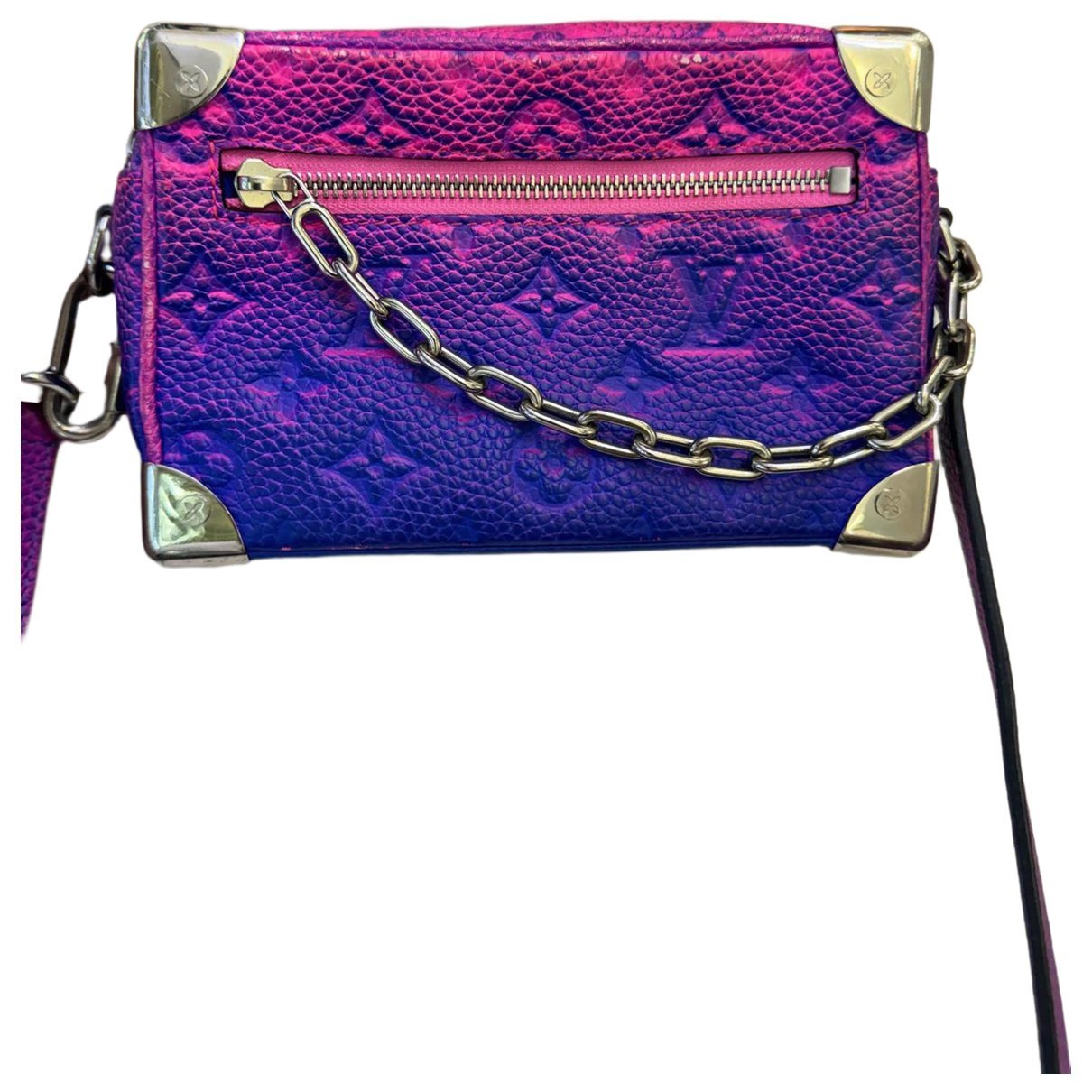 City Trunk leather handbag