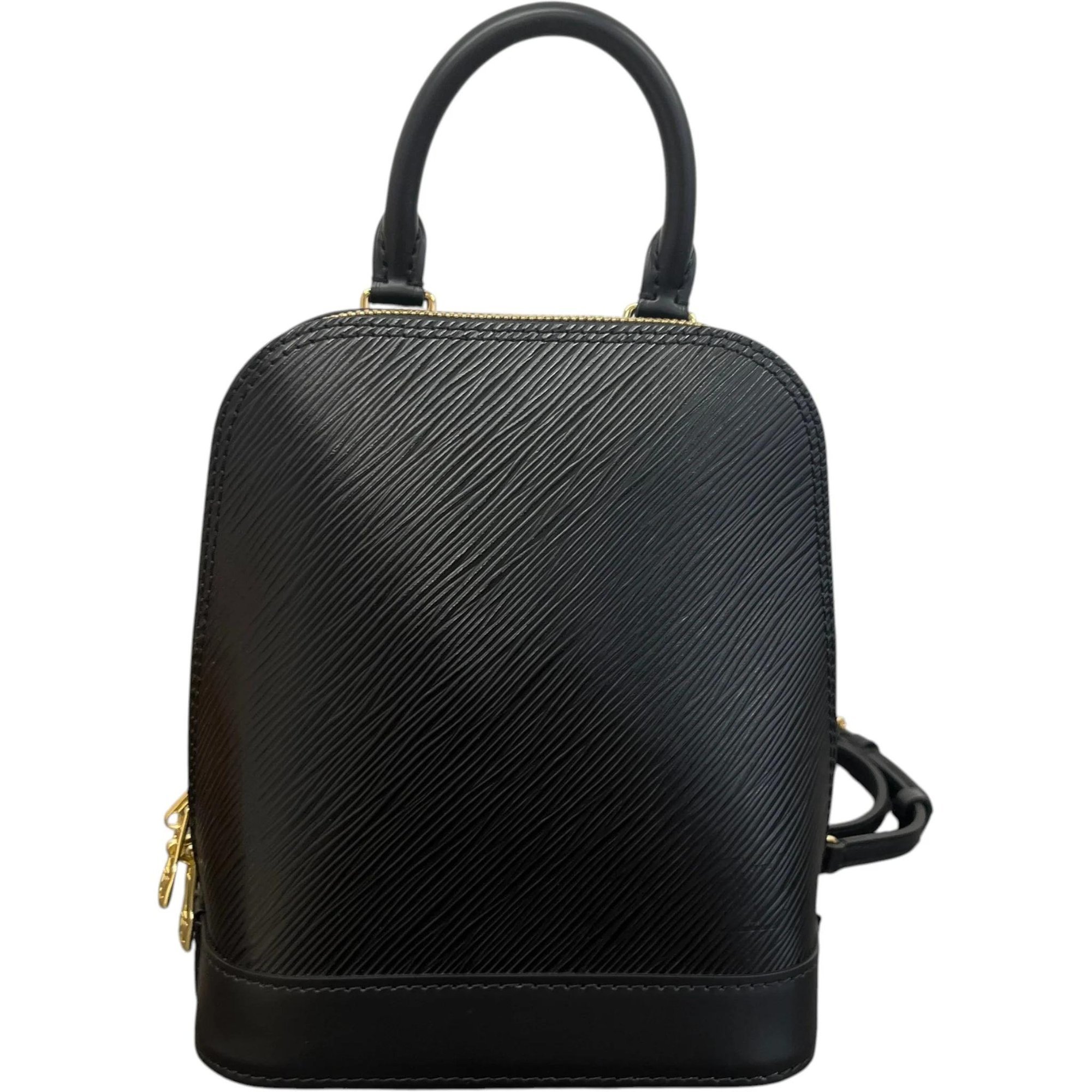 Leather backpack