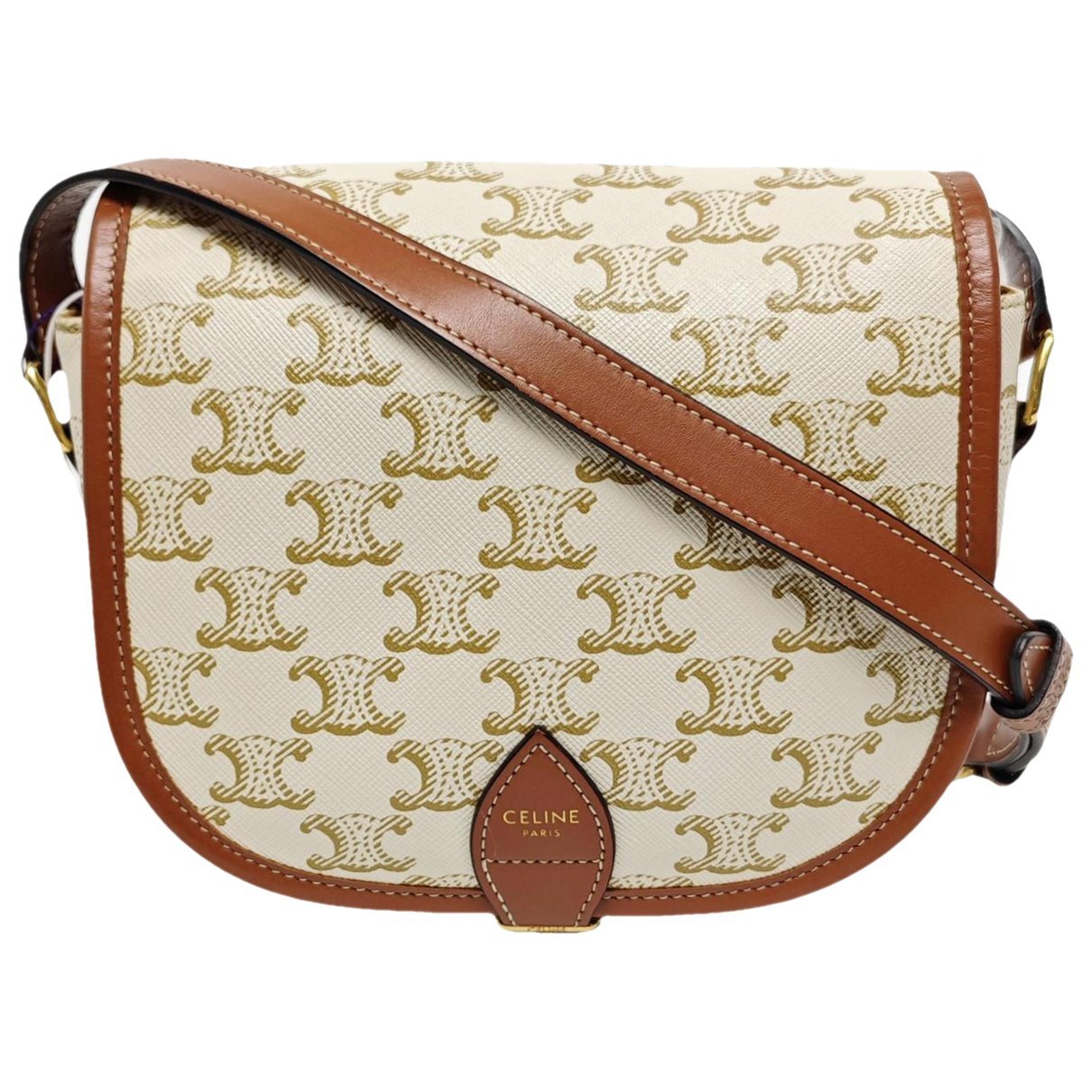 Folco leather crossbody bag
