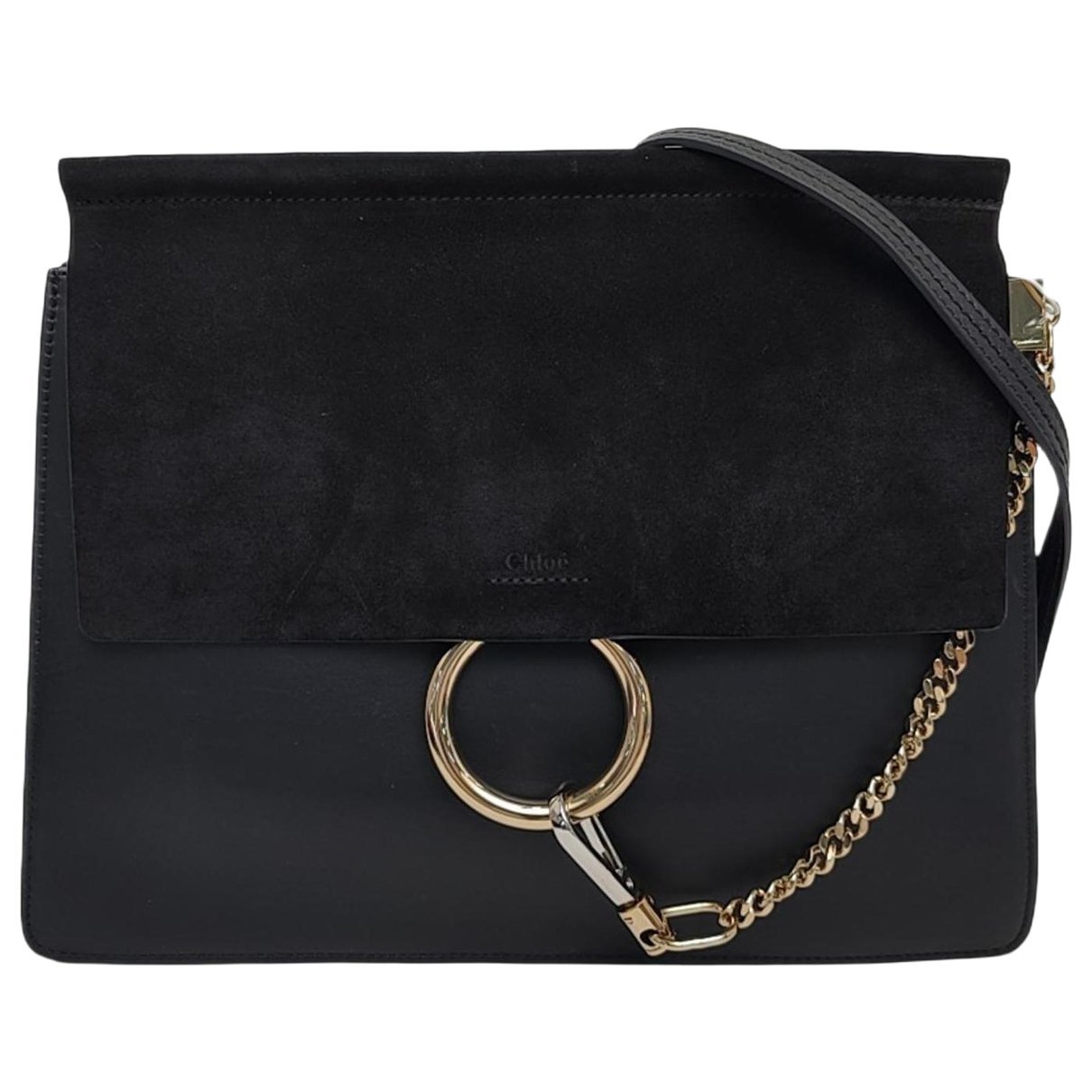Faye leather handbag