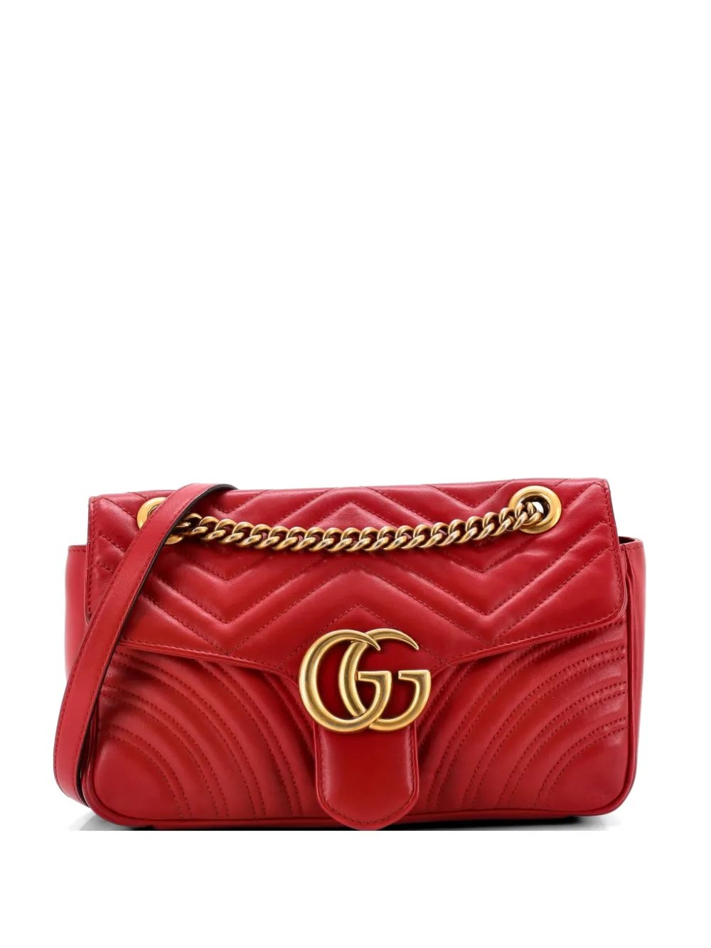 GG Marmont Flap Bag Matelasse Leather Medium shoulder bag
