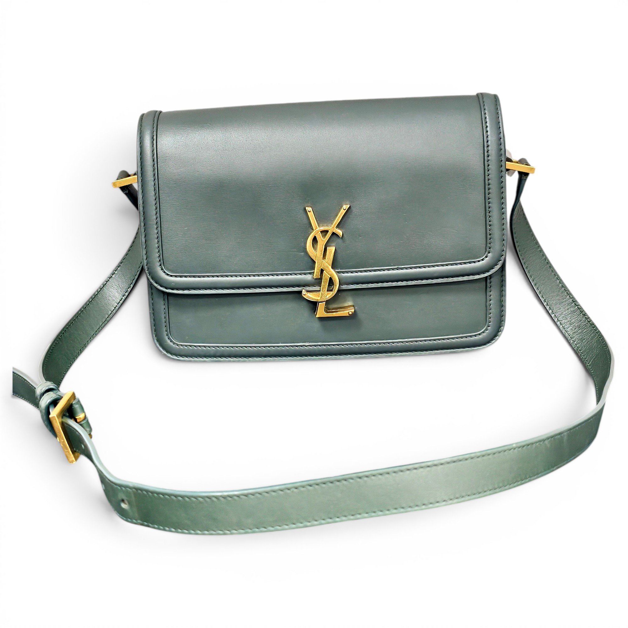 Solférino leather crossbody bag