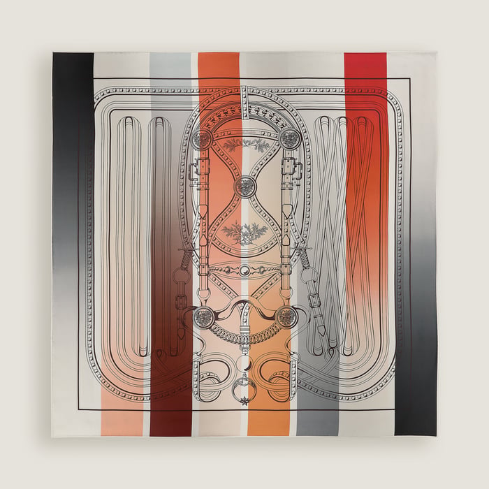 Grand Tralala Double Face Scarf 90