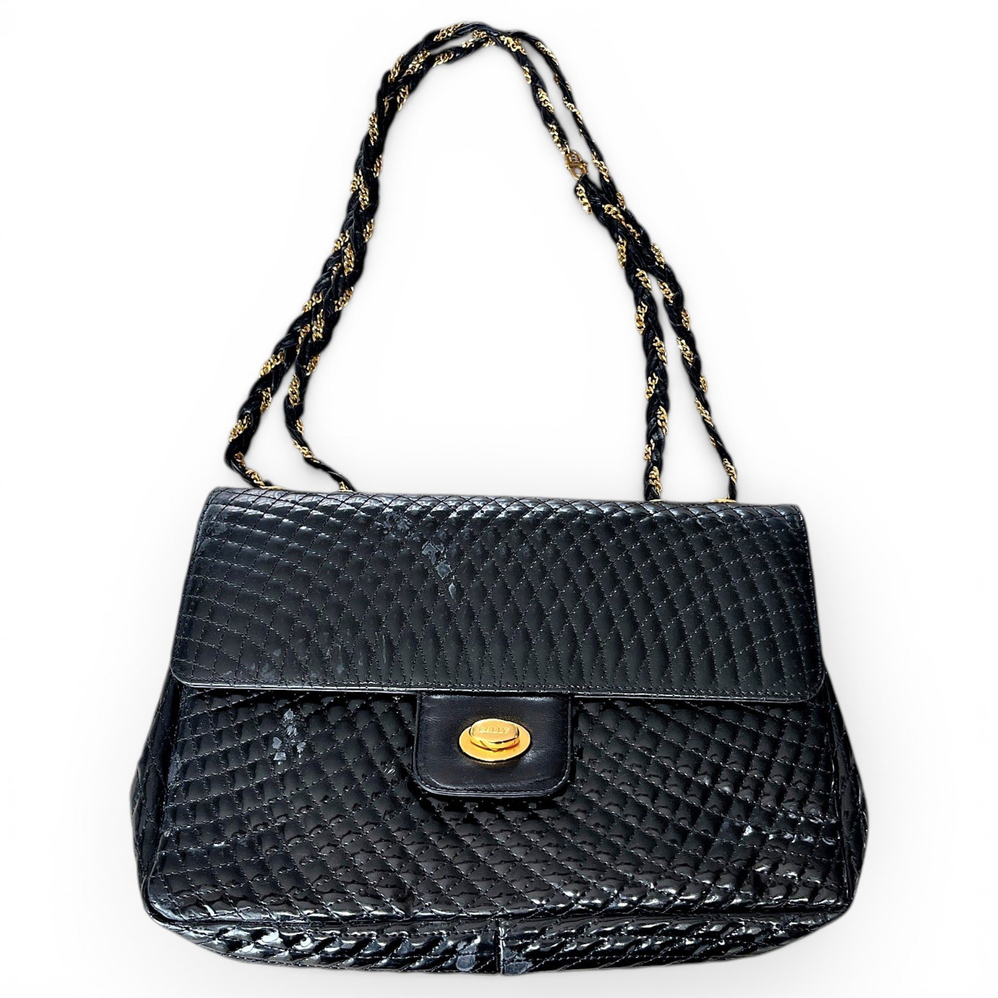 Bally Patent leather handbag