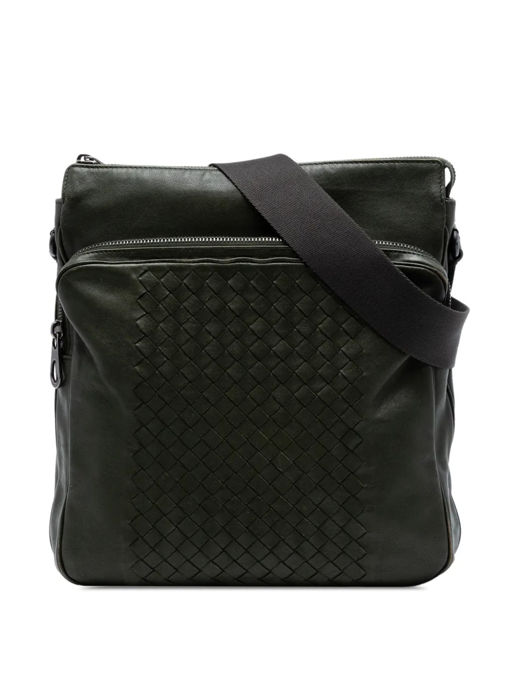2012-2026 Intrecciato Trimmed Nappa crossbody bag