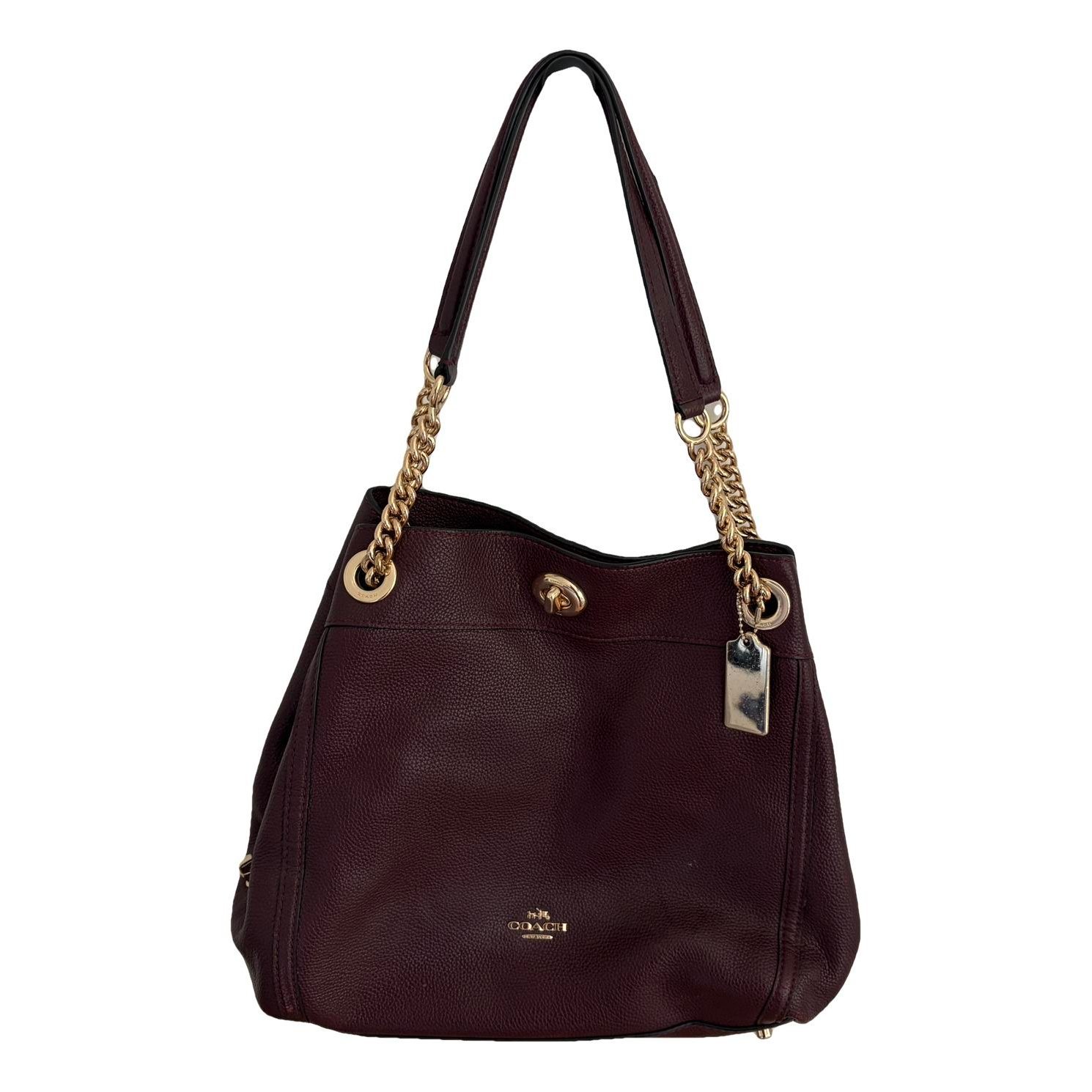 Edie leather handbag