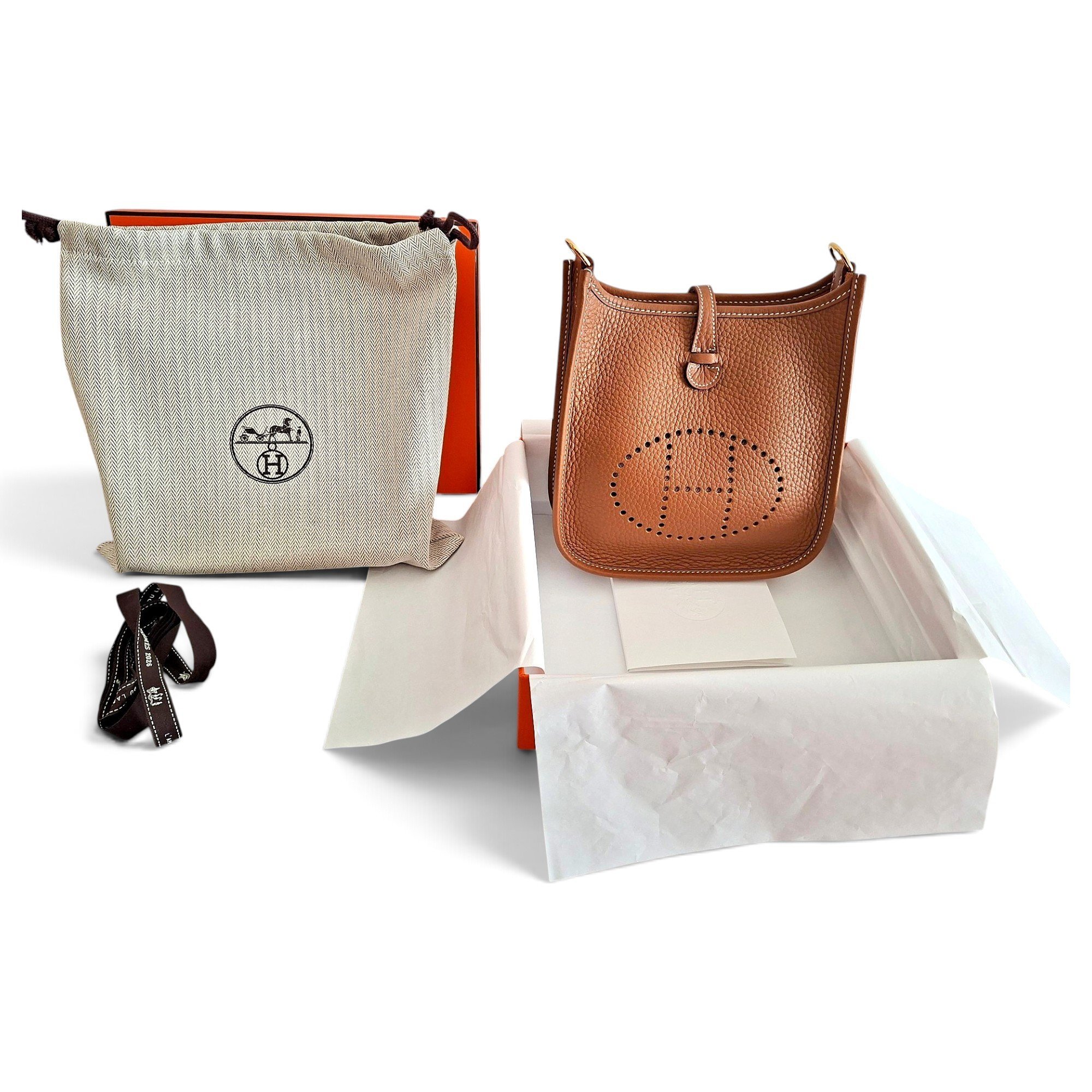 Evelyne leather crossbody bag
