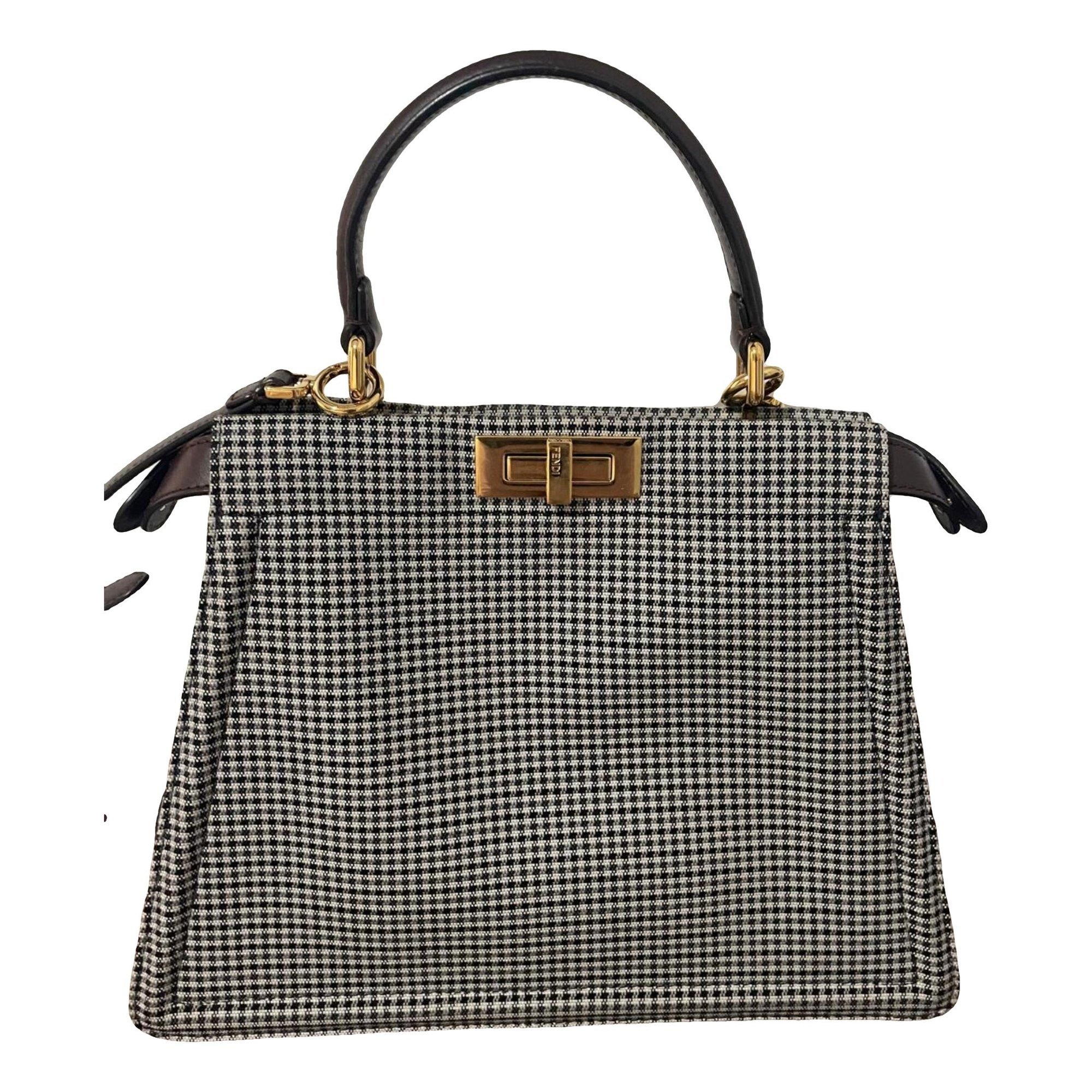 Peekaboo IseeU tweed handbag