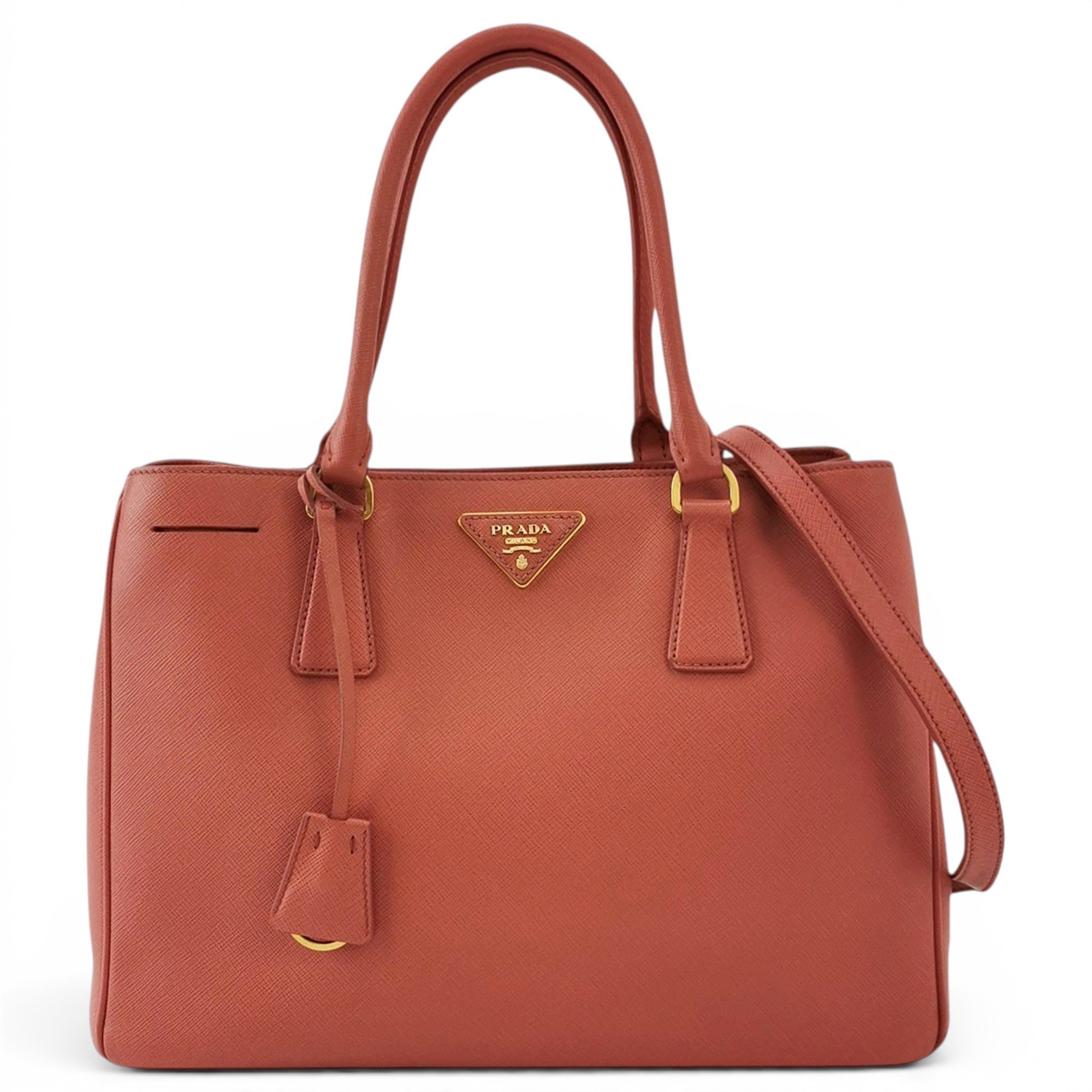 Galleria leather handbag