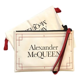 Alexander McQueen Leather clutch bag