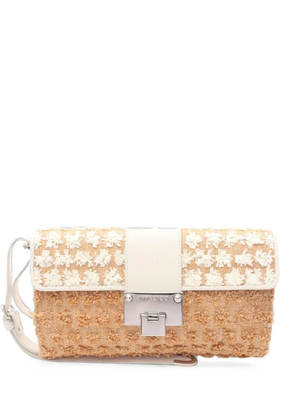 2000s straw clutch bag