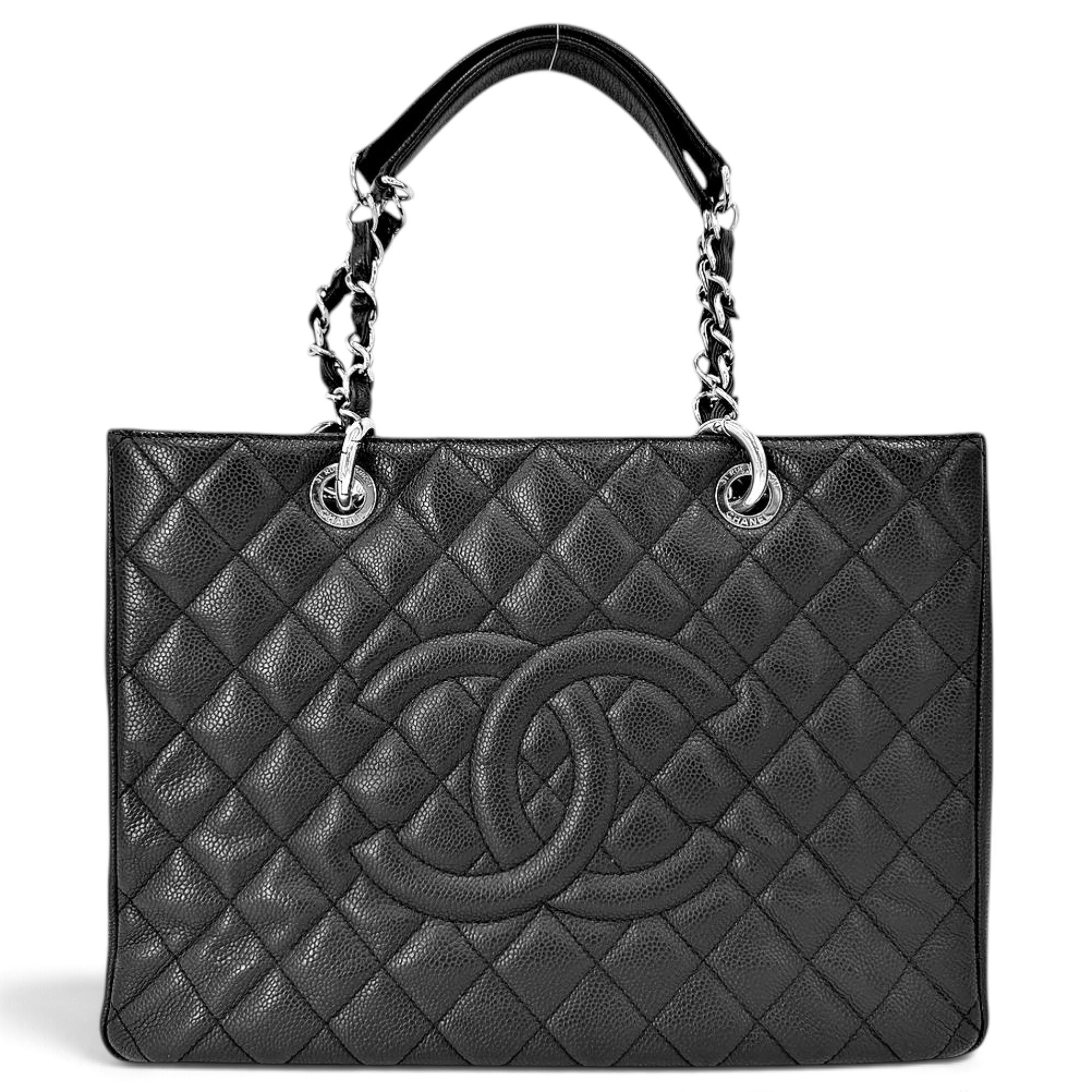 Grand shopping leather tote