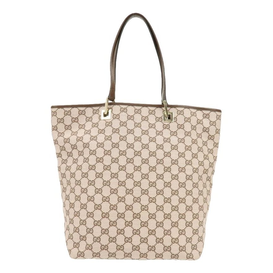 Leather tote