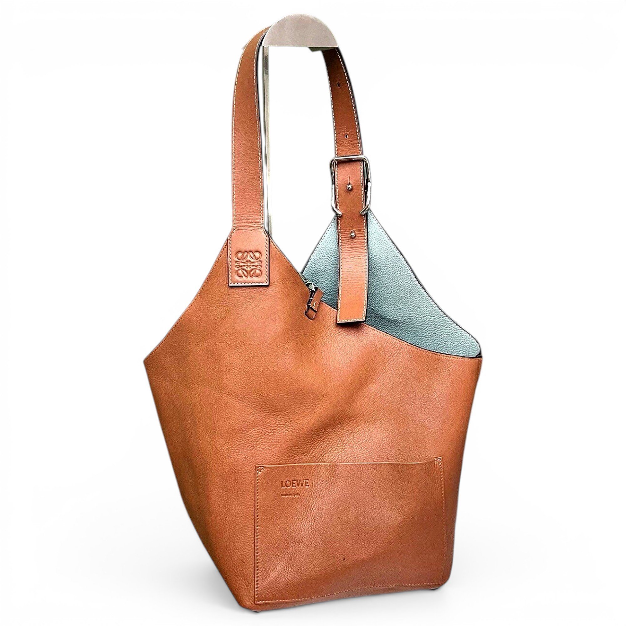 Leather handbag