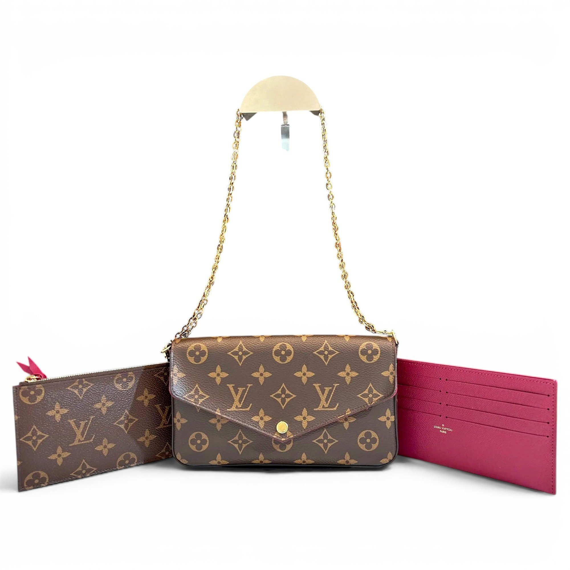 Félicie vinyl handbag