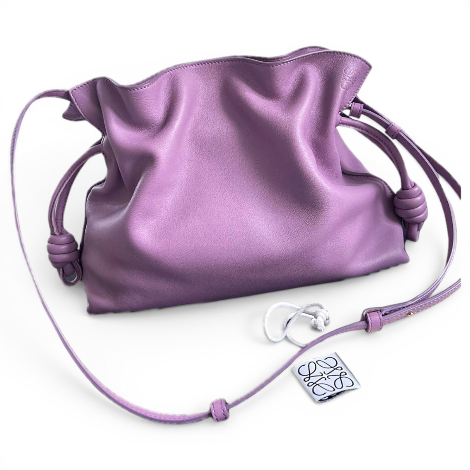 Flamenco leather handbag