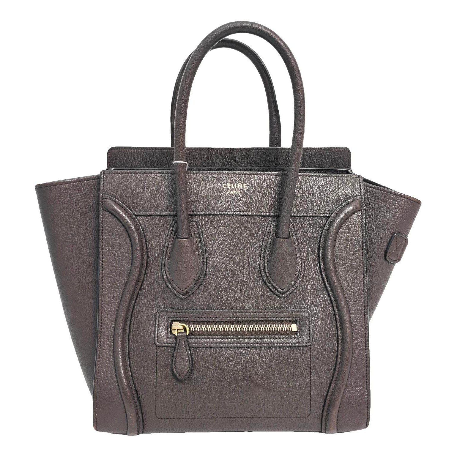 Luggage leather handbag