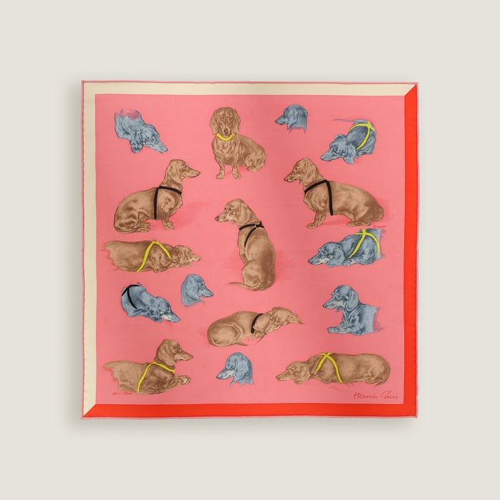 Les Bassets 스카프 45