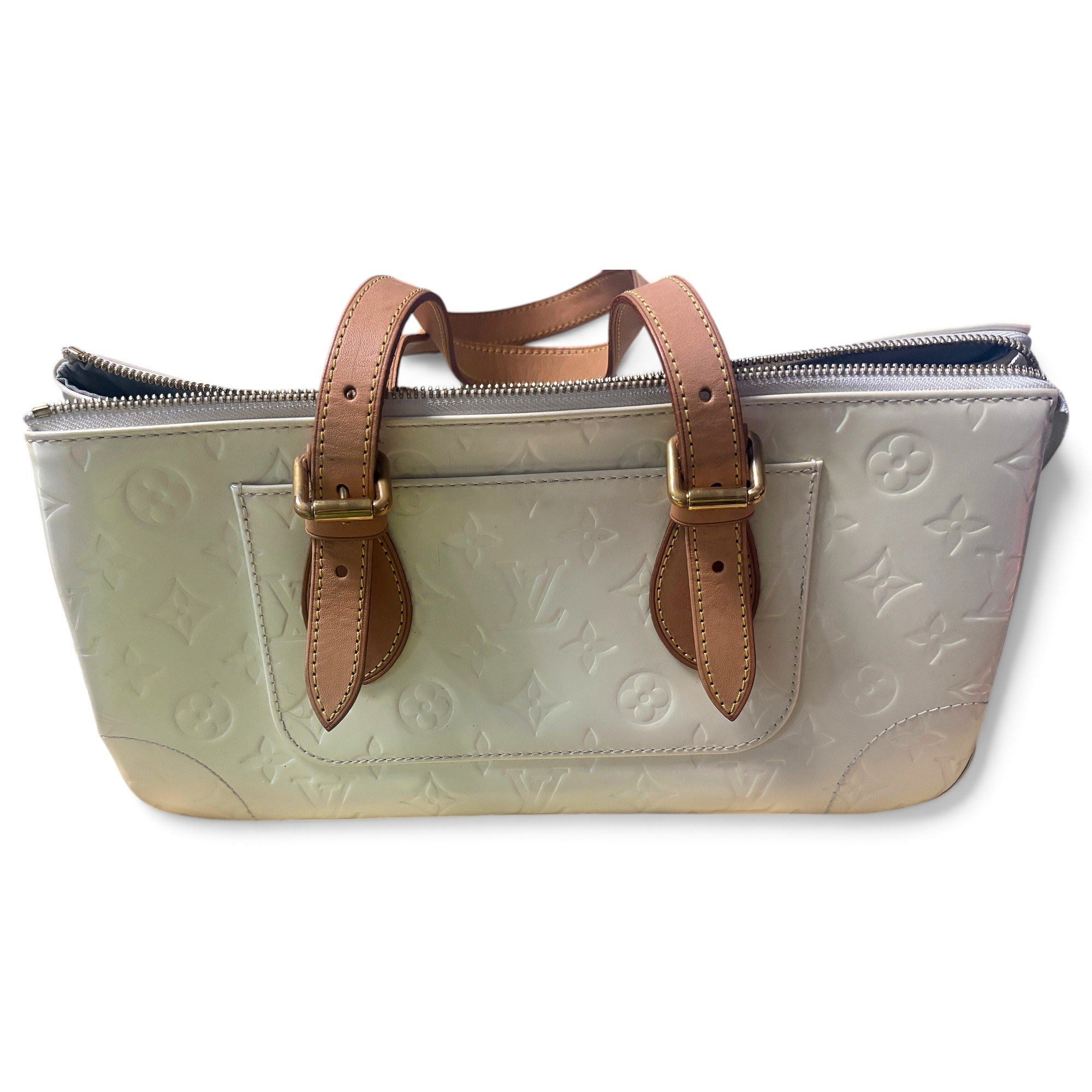 Bedford patent leather handbag