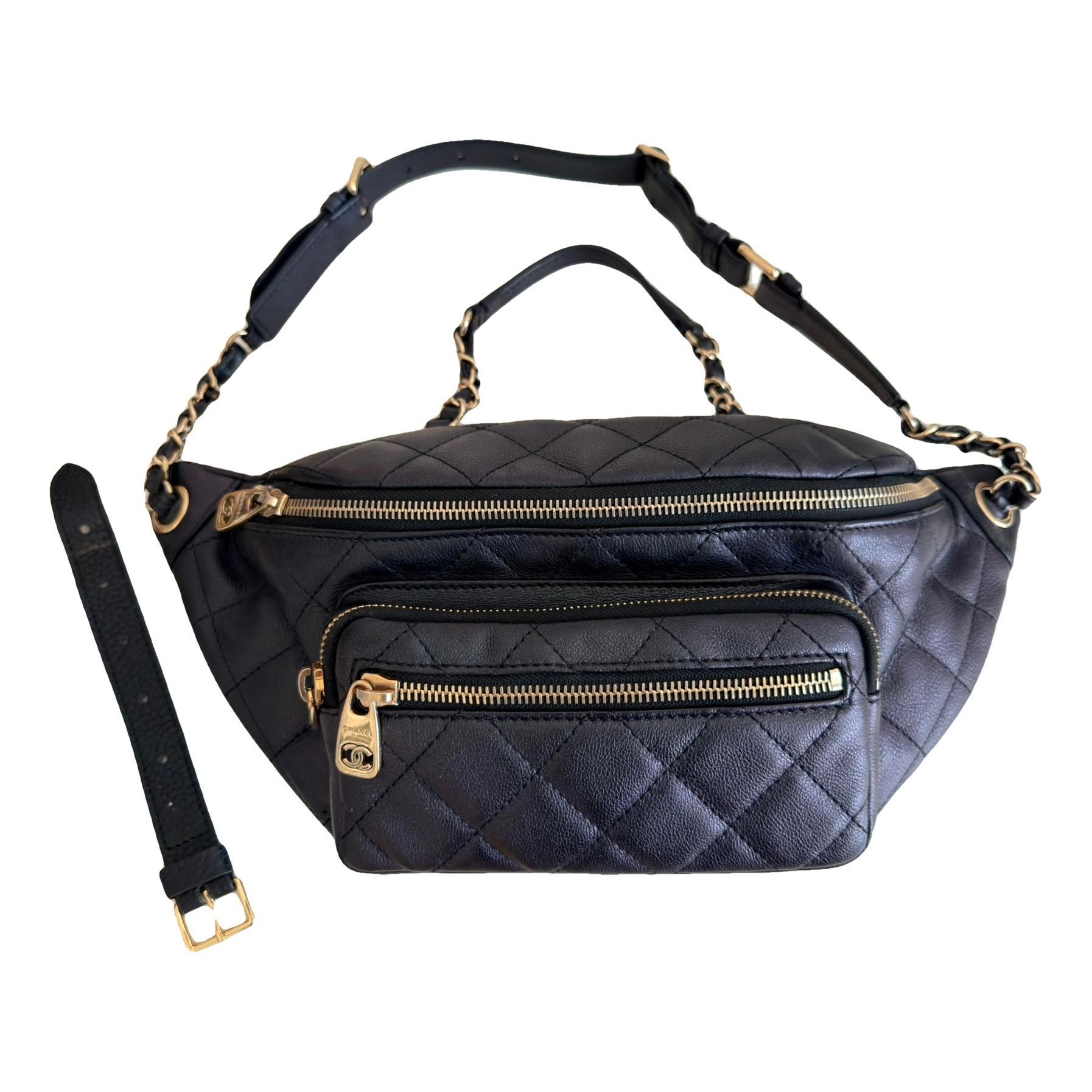 Leather crossbody bag