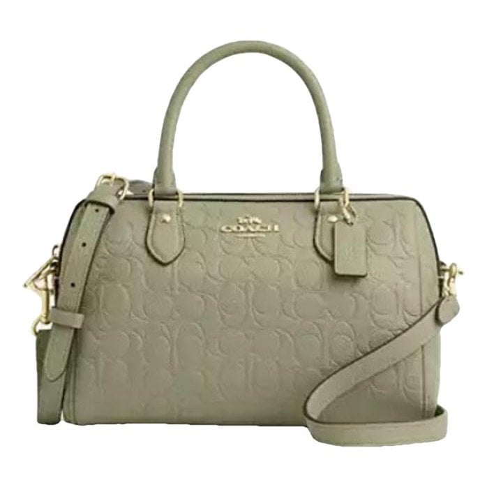 Leather satchel
