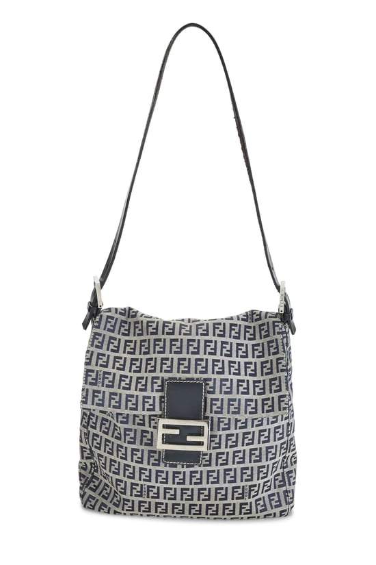 Navy Zucchino Canvas Shoulder Bag