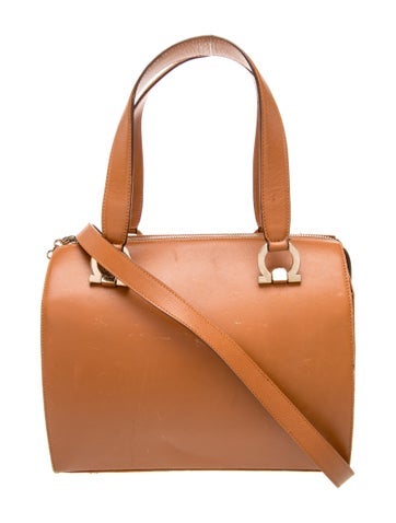 Salvatore Ferragamo Leather Top Handle Bag