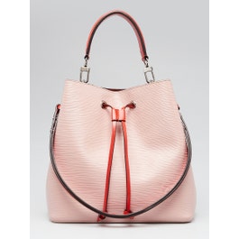 Louis Vuitton Louis Vuitton Rose Ballerine Epi Leather NeoNoe MM Bag