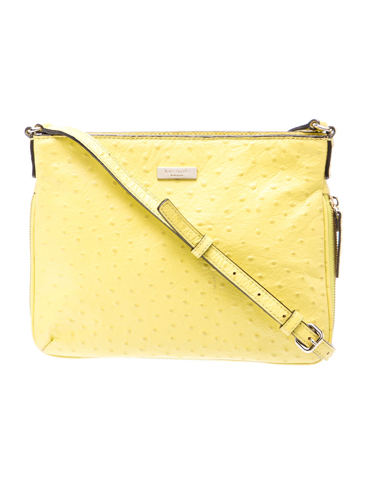 Ostrich Crossbody Bag