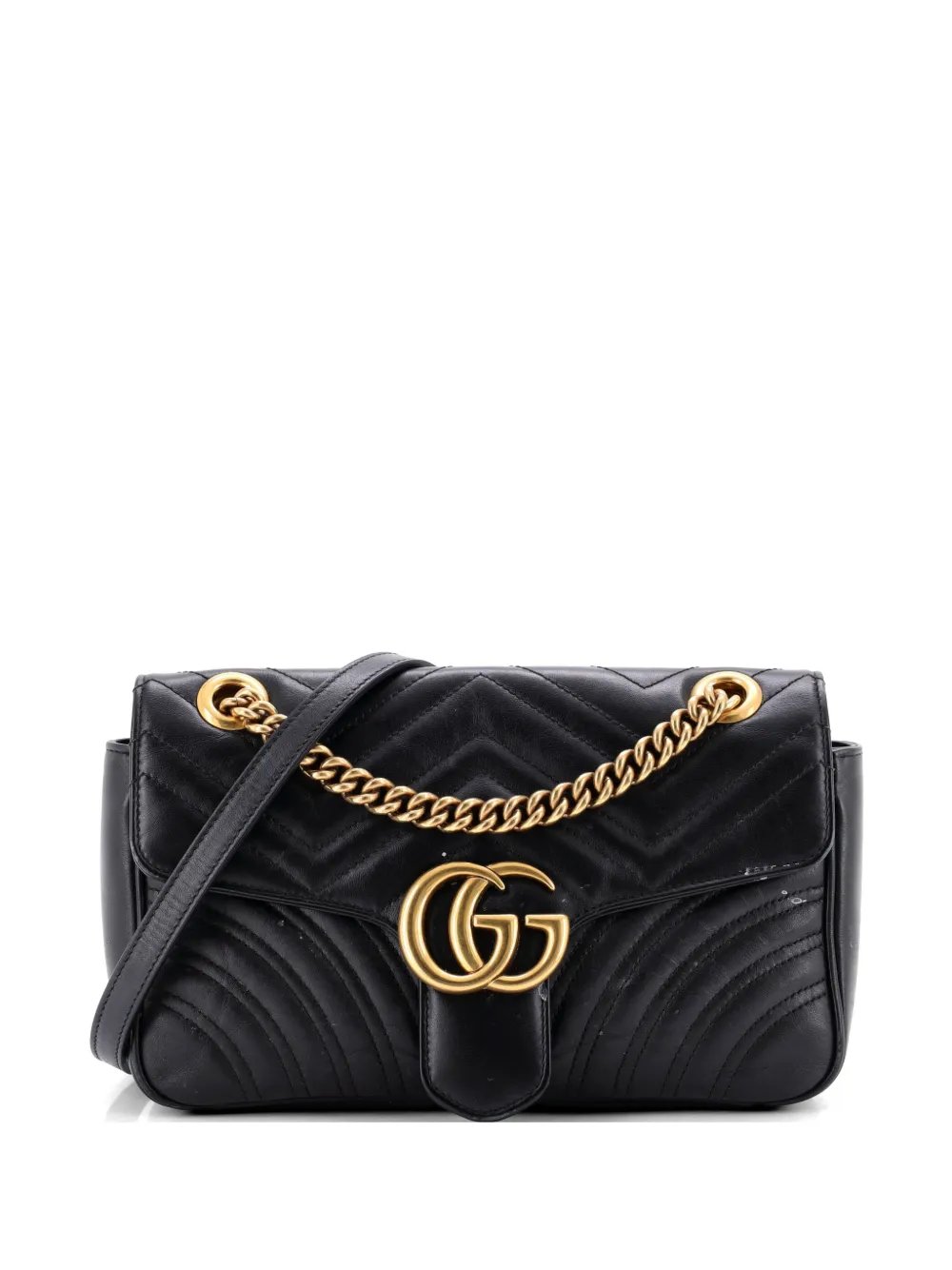 GG Marmont Flap Bag Matelasse Leather Small crossbody bag