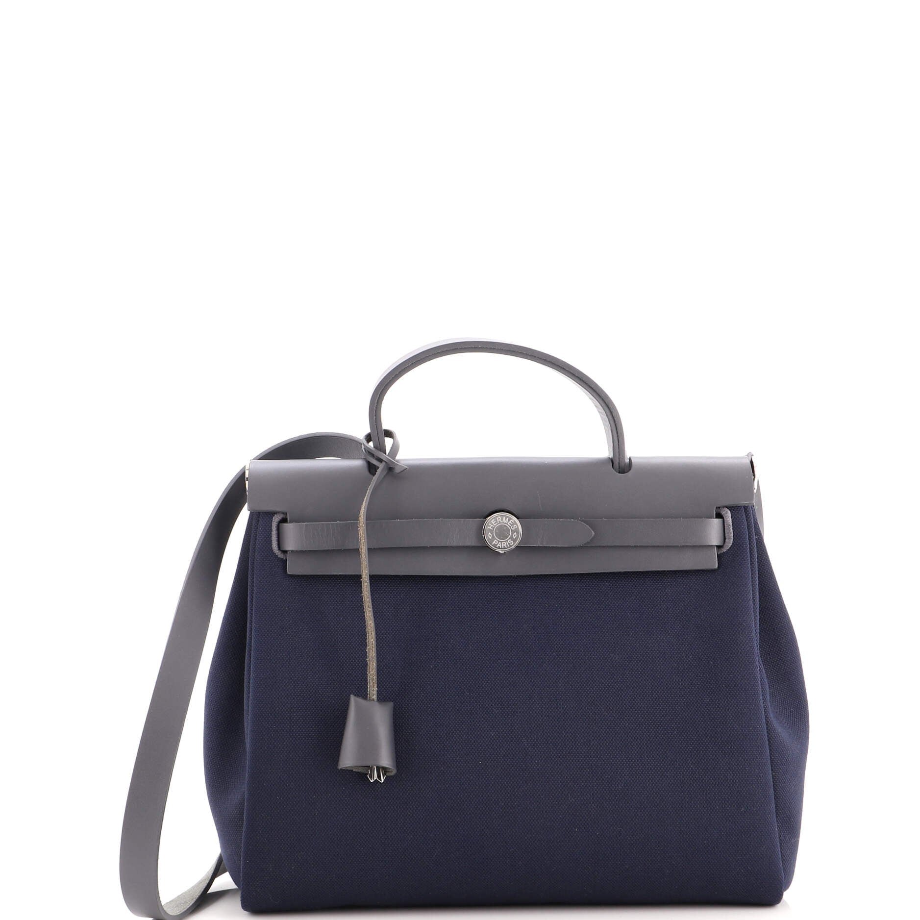 Herbag Zip Leather and Toile 31