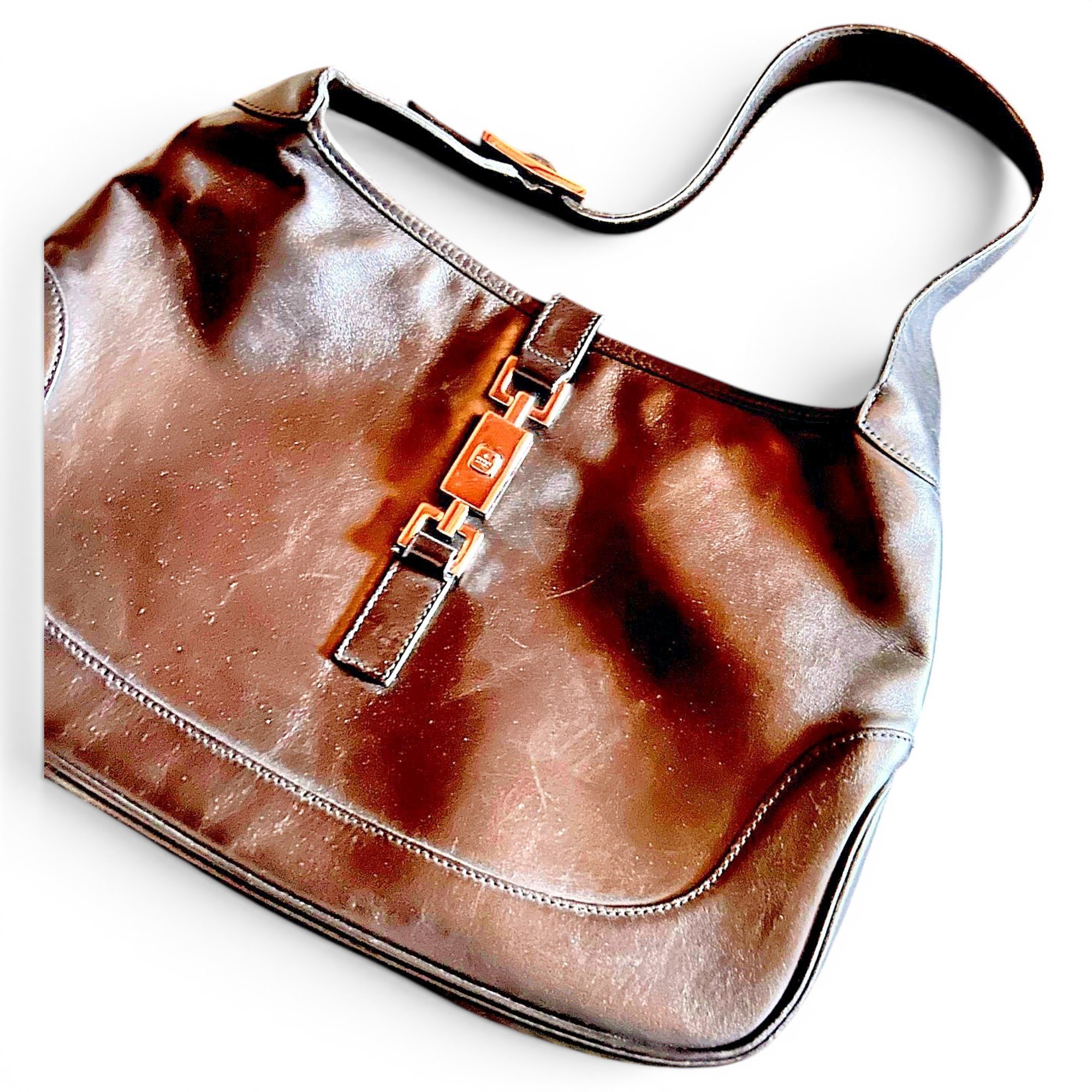 Jackie leather handbag