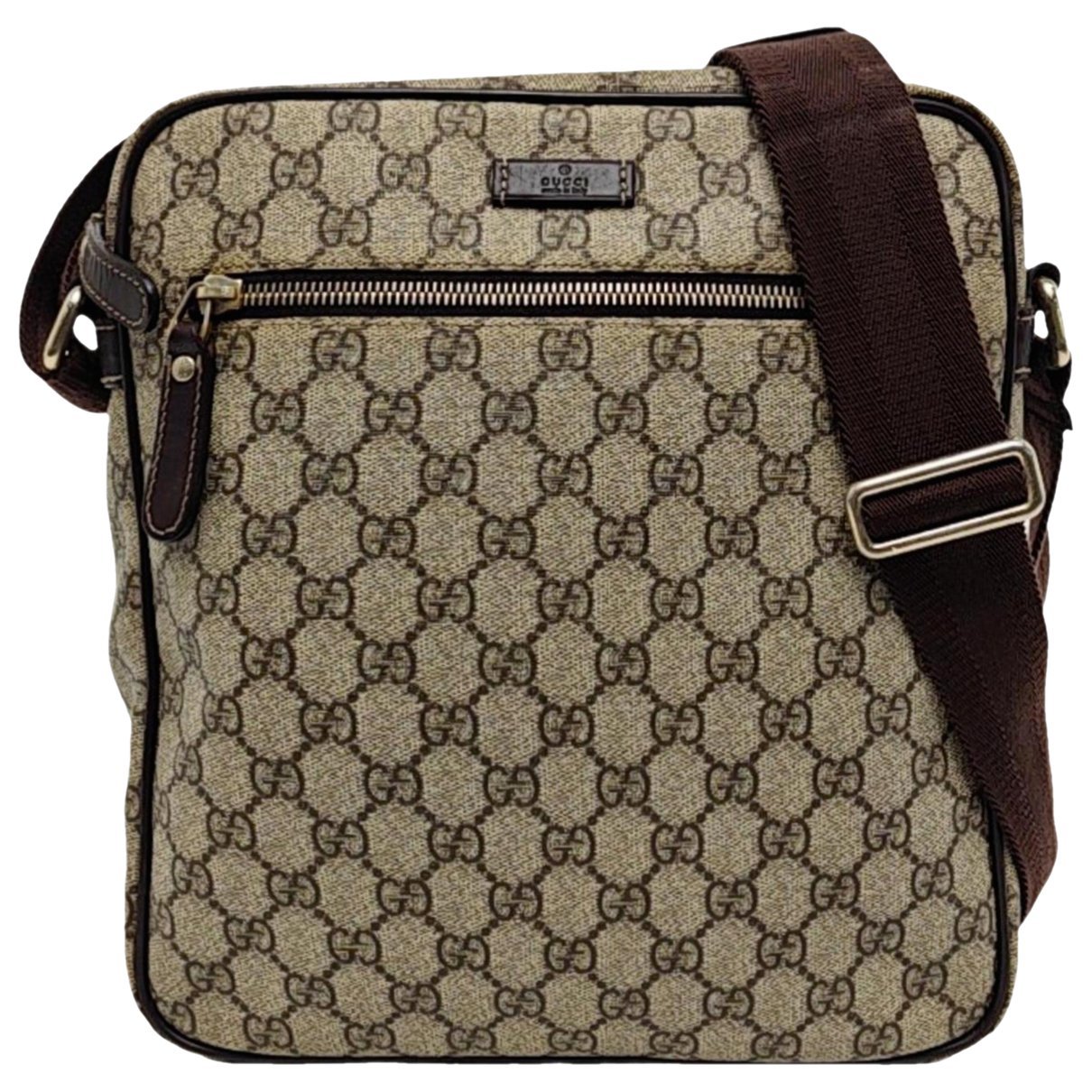 Ophidia GG Supreme leather crossbody bag