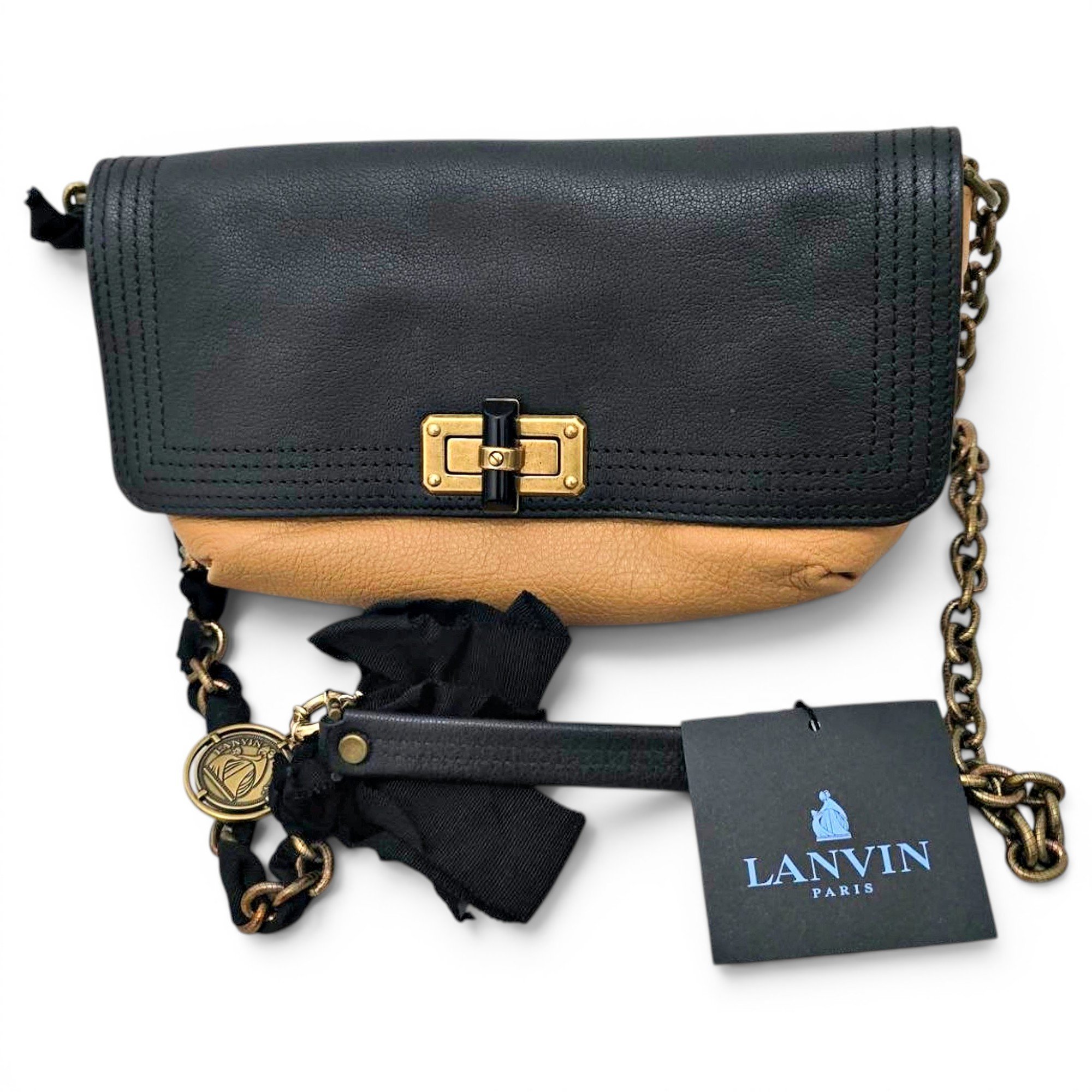Happy leather handbag