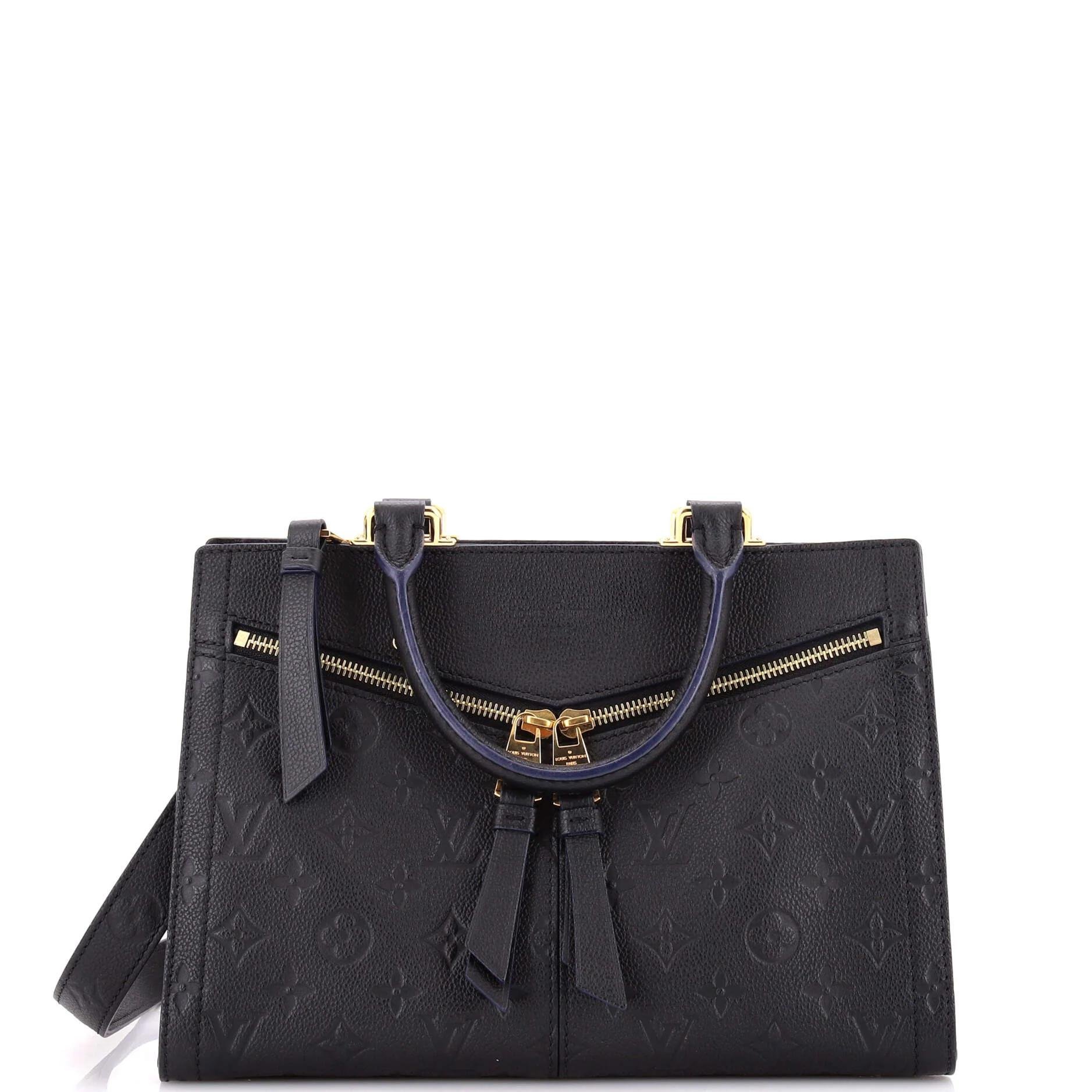 Leather tote