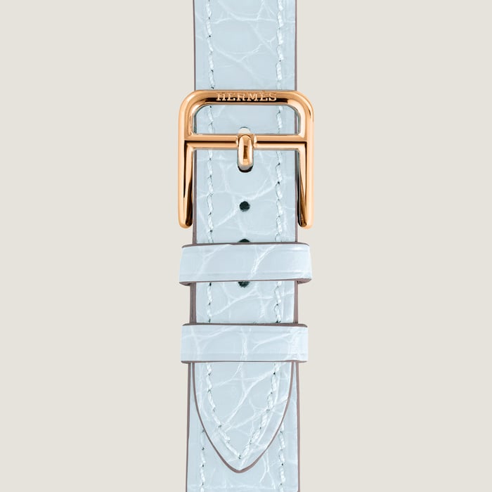 Bleu Brume Heure H Small Model 25 MM Single Tour Watch Strap