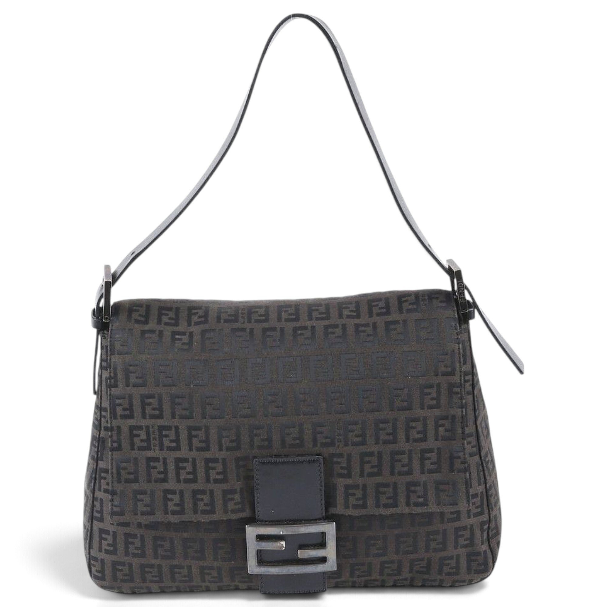 Baguette leather handbag