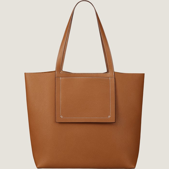 Gold Hermès Cabasellier 46 Bag