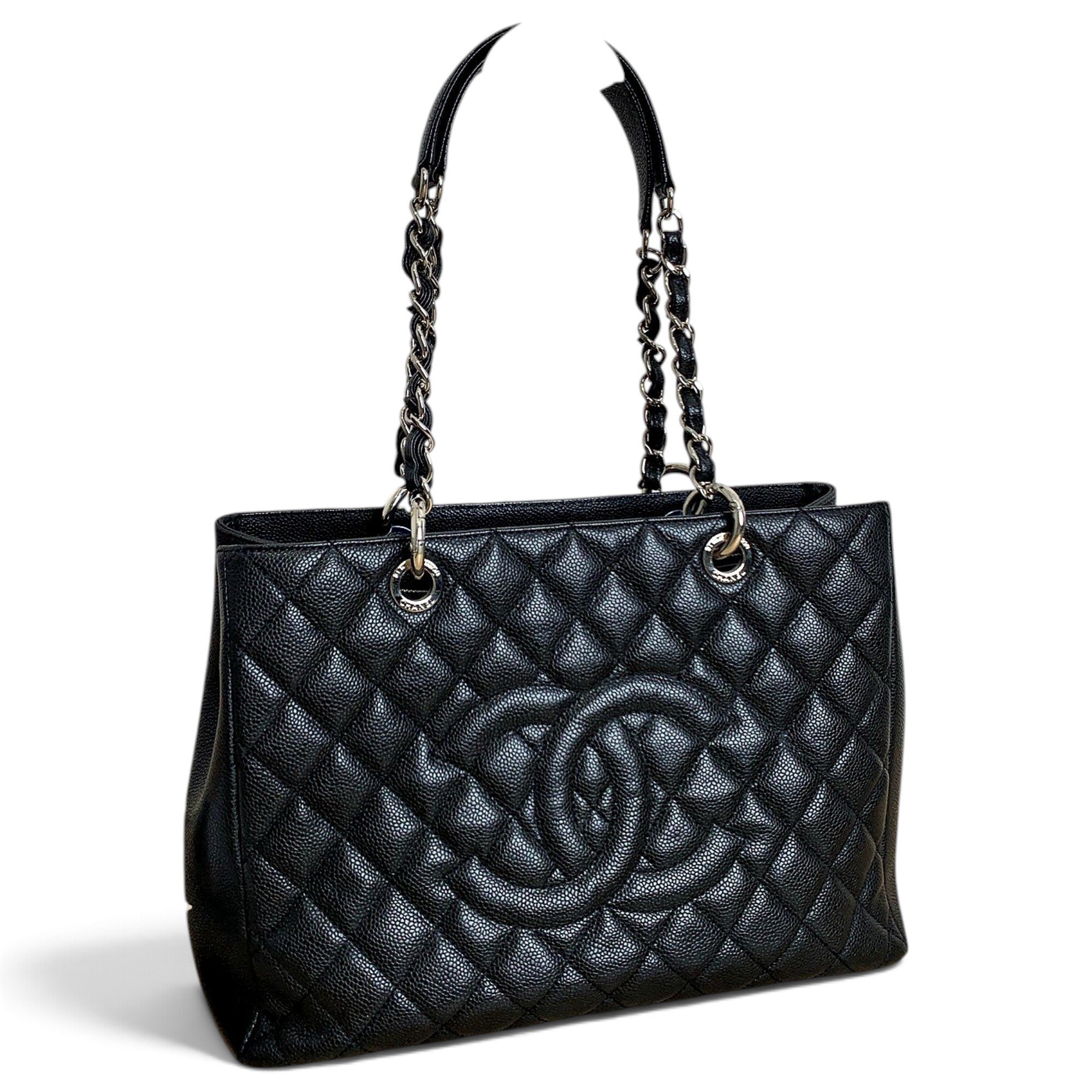 Grand shopping leather handbag
