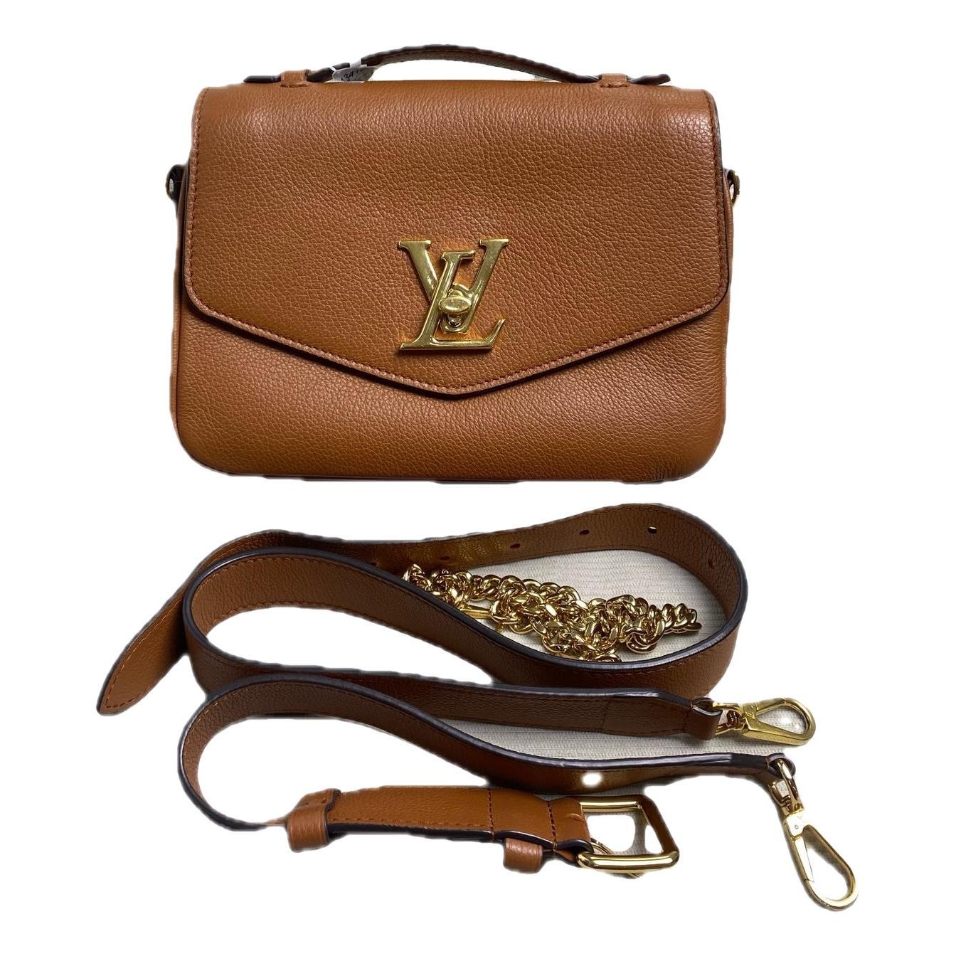 Lockme leather handbag