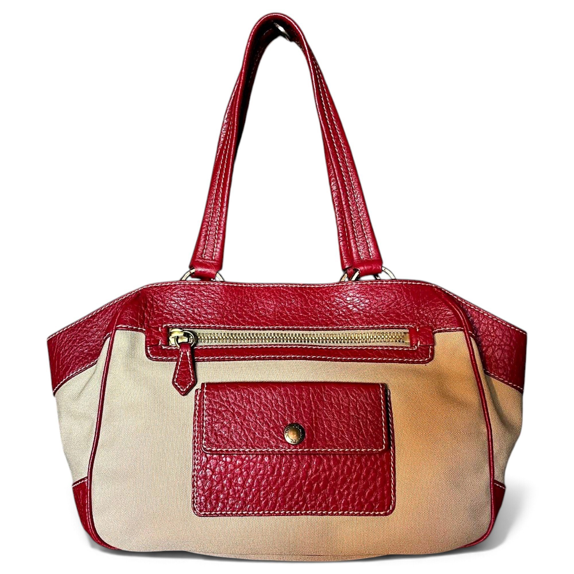 Leather handbag