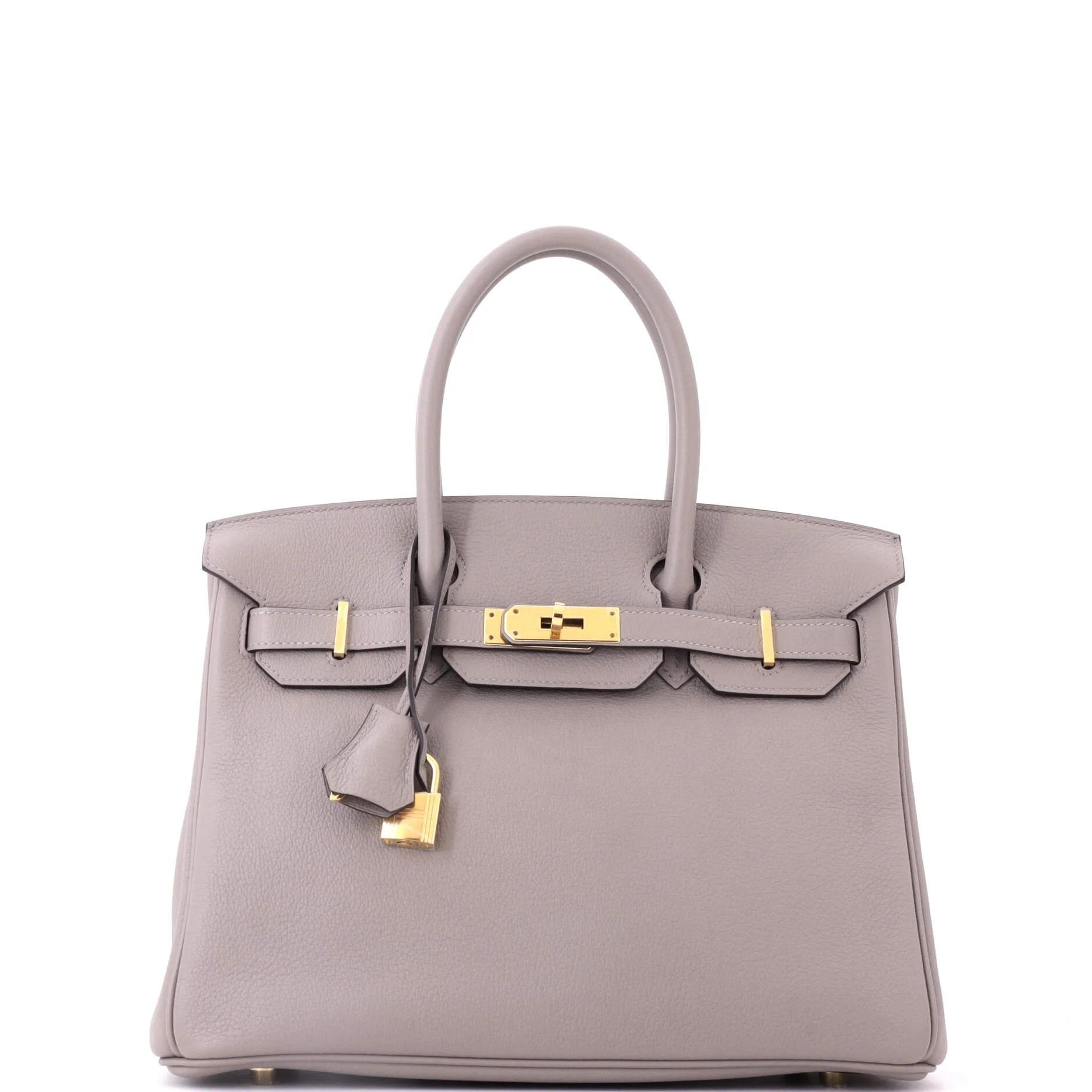 Birkin 30 leather tote
