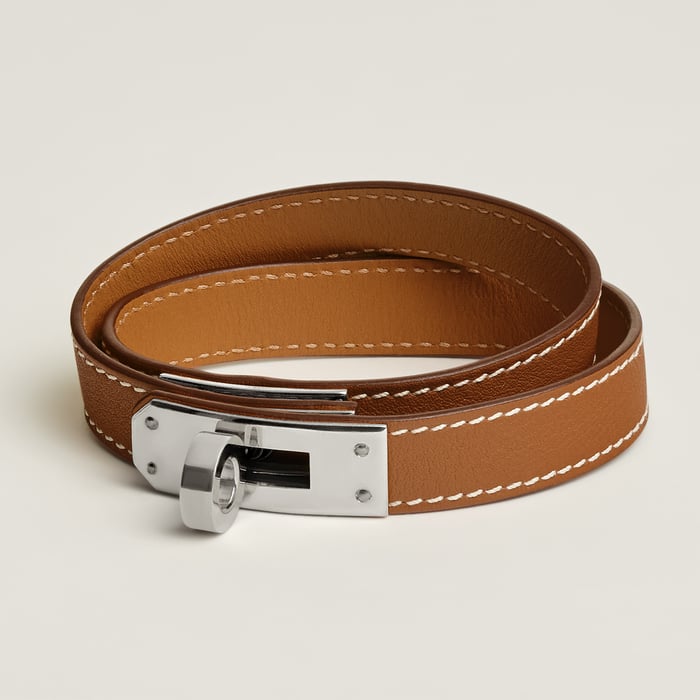 Gold Kelly Double Tour Bracelet