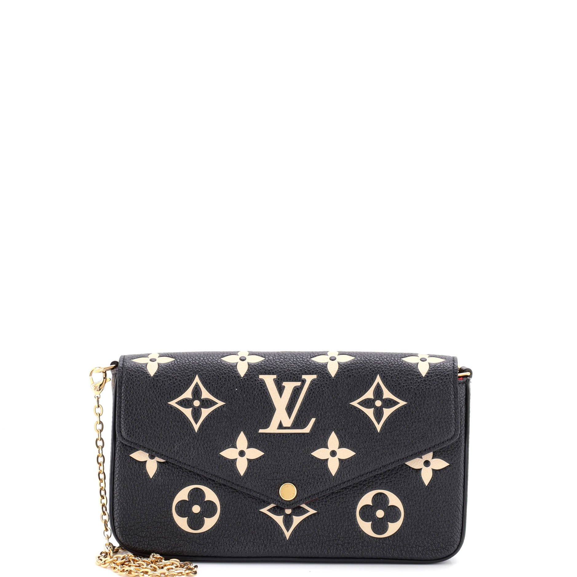 Felicie Pochette Bicolor Monogram Empreinte Giant