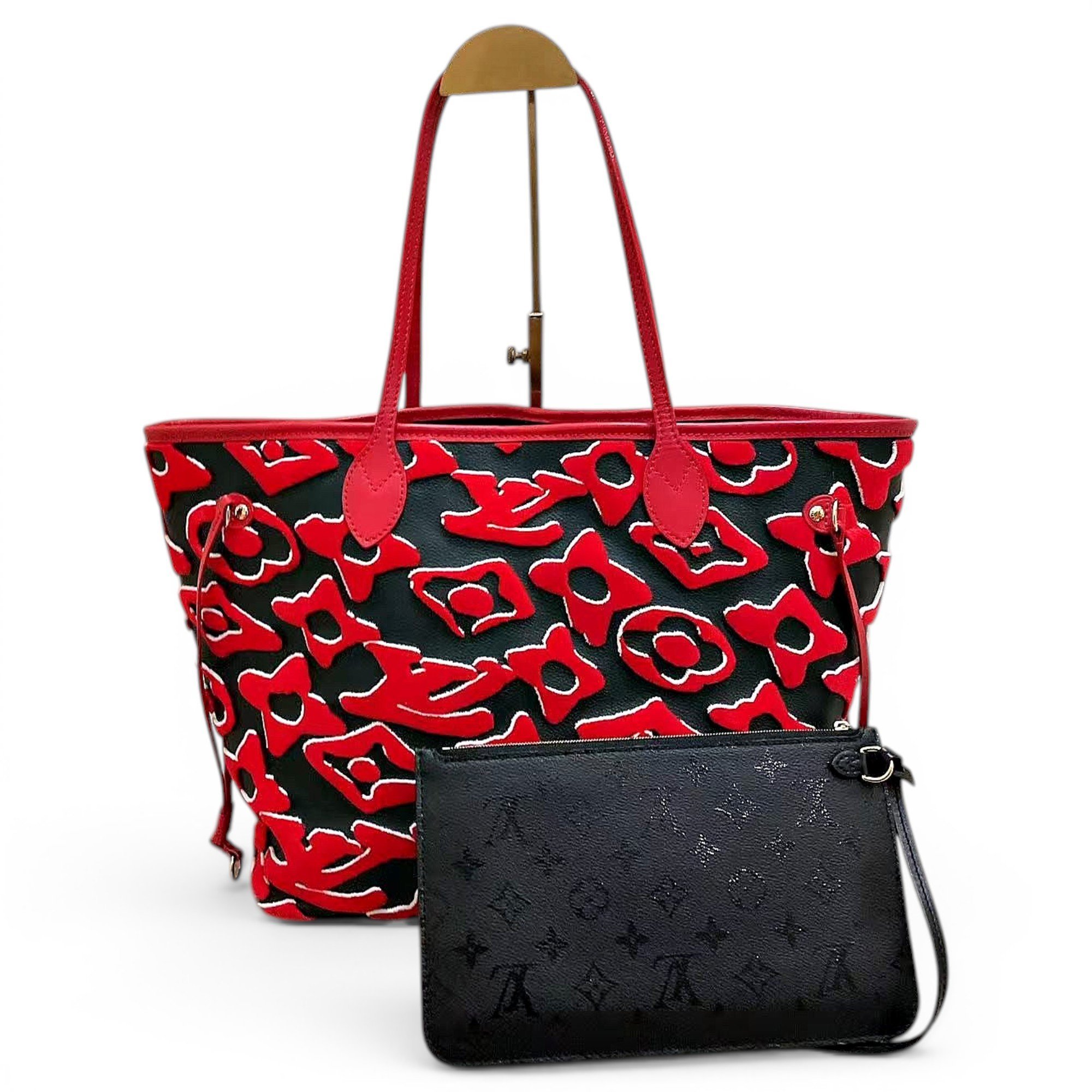 Neverfull leather handbag