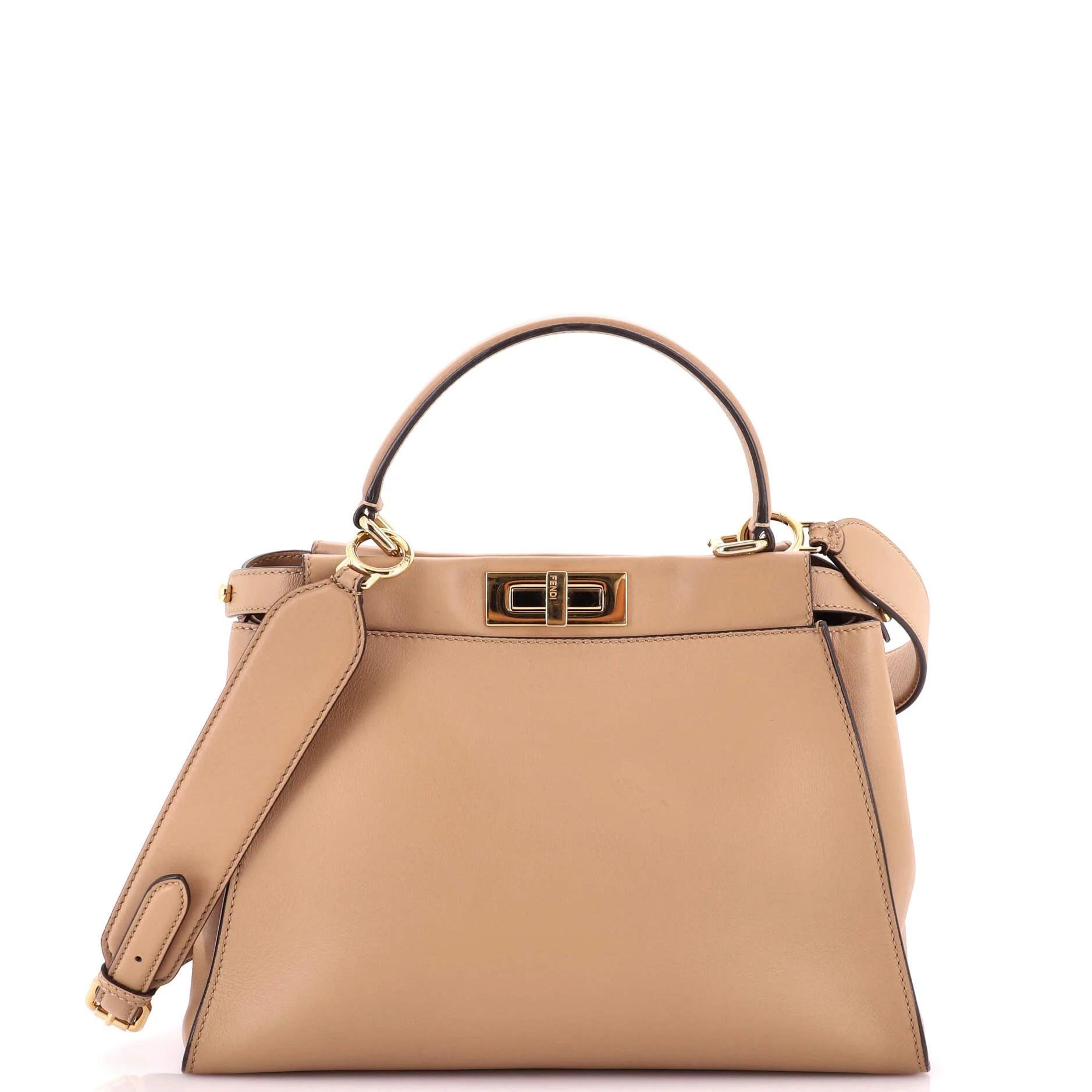 Leather tote