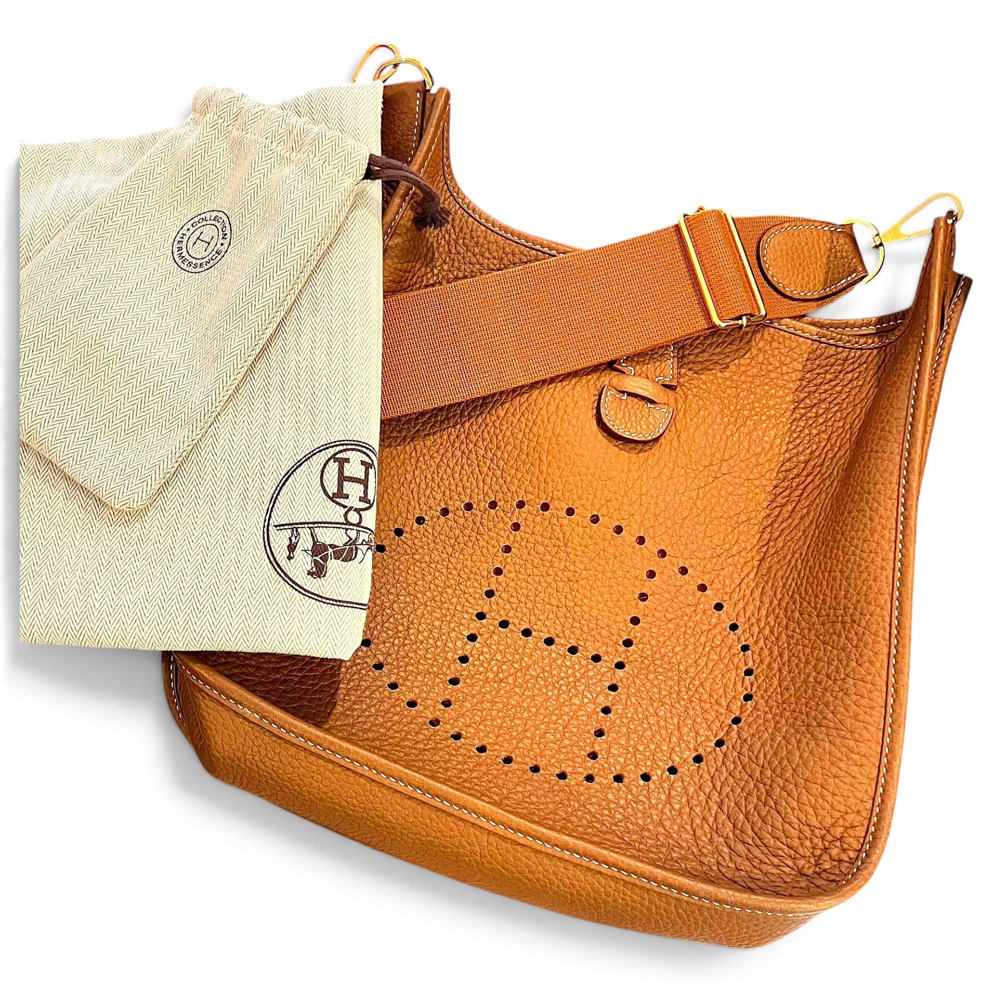 Evelyne leather crossbody bag